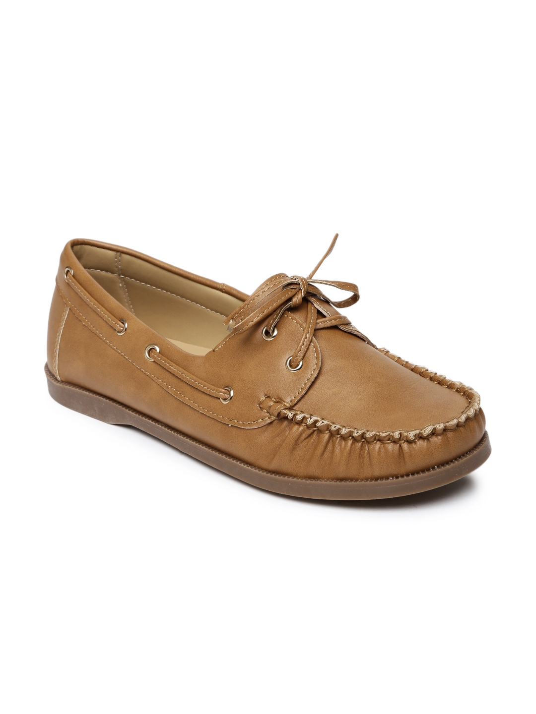 allen solly tan shoes