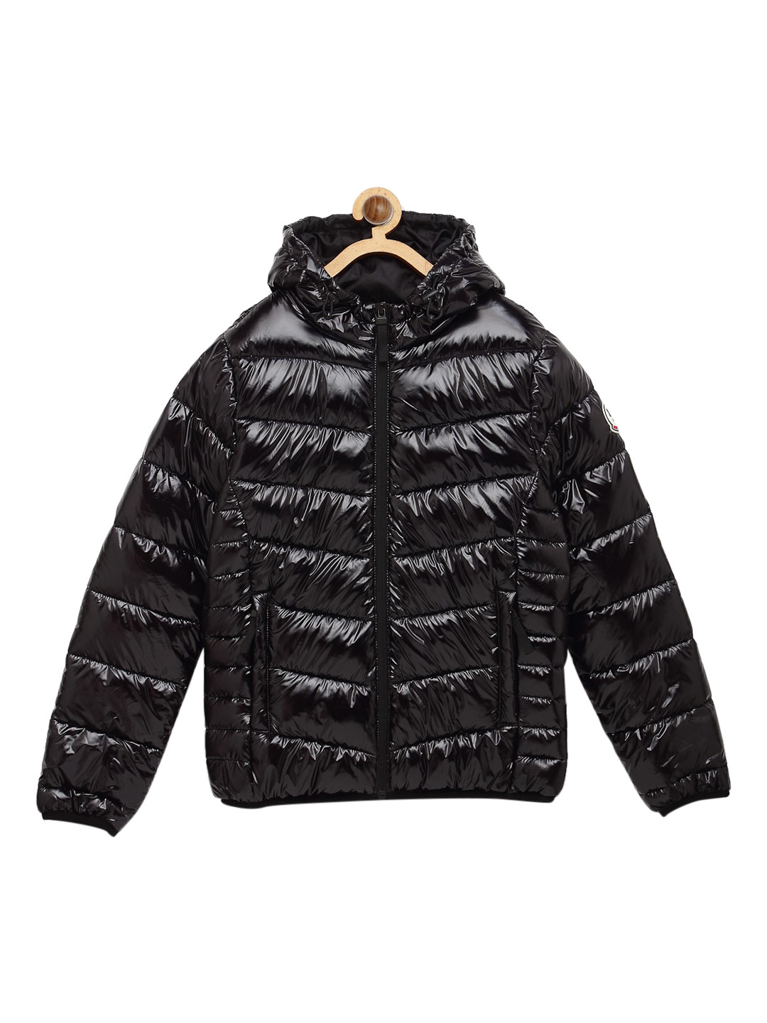 Buy Red Tape Boys Black Solid Hooded Puffer Jacket Jackets for Boys