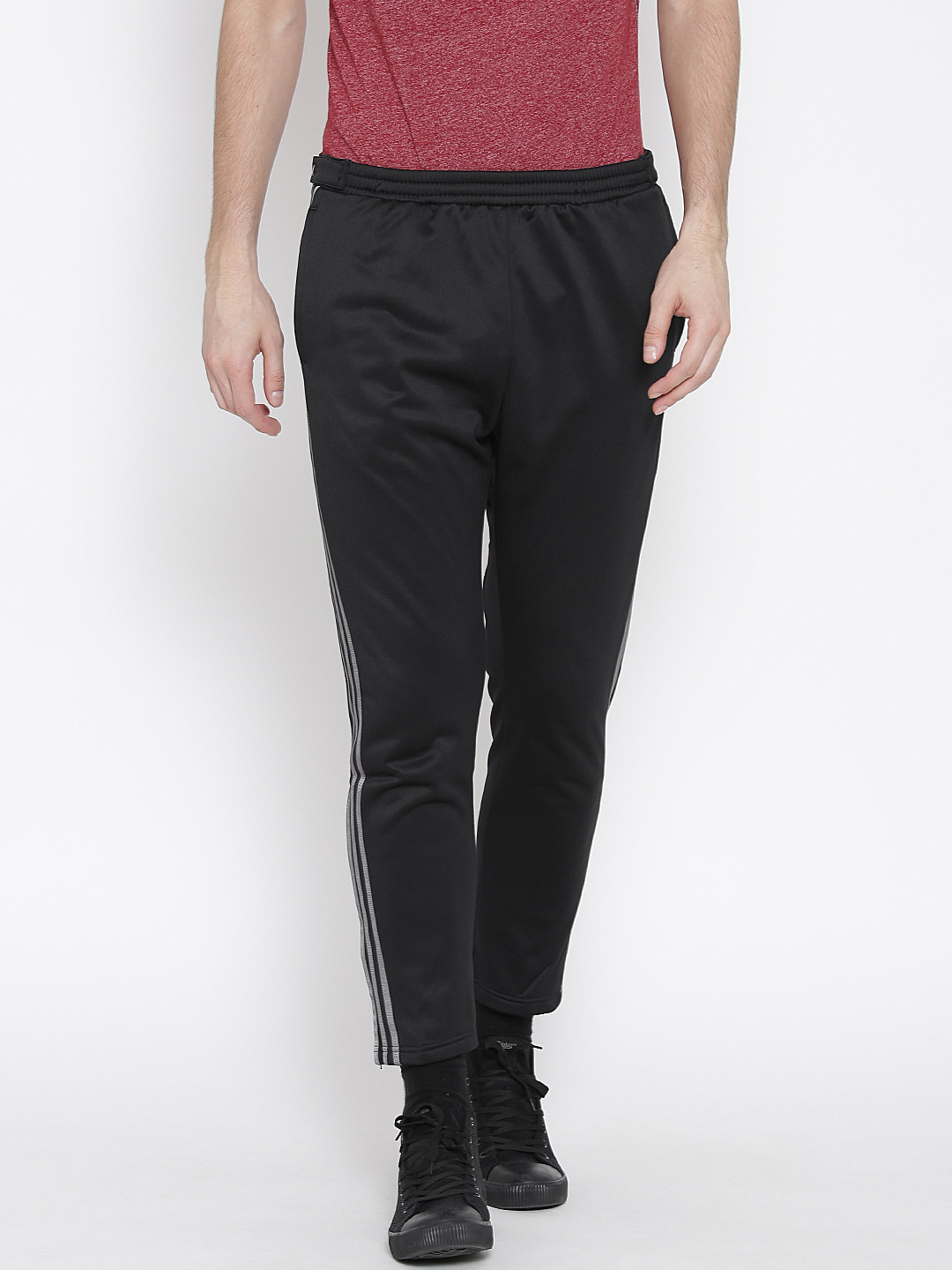 Buy ADIDAS Originals Black ID96 Track Pants Track Pants for Men