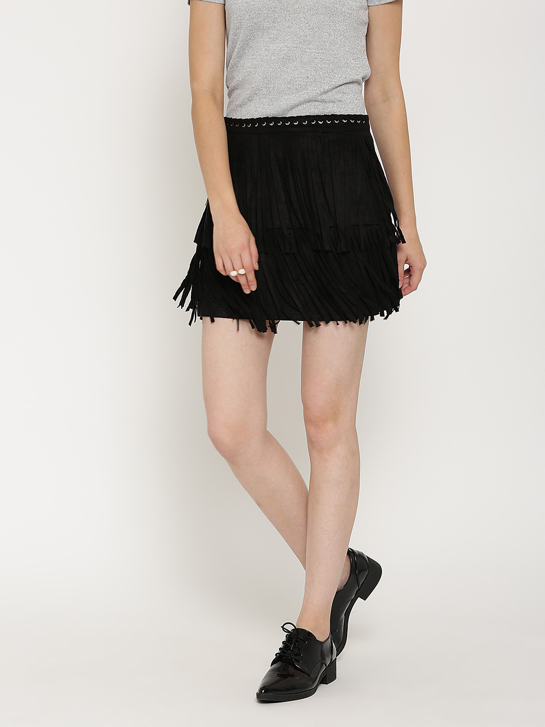 fringe skirt forever 21