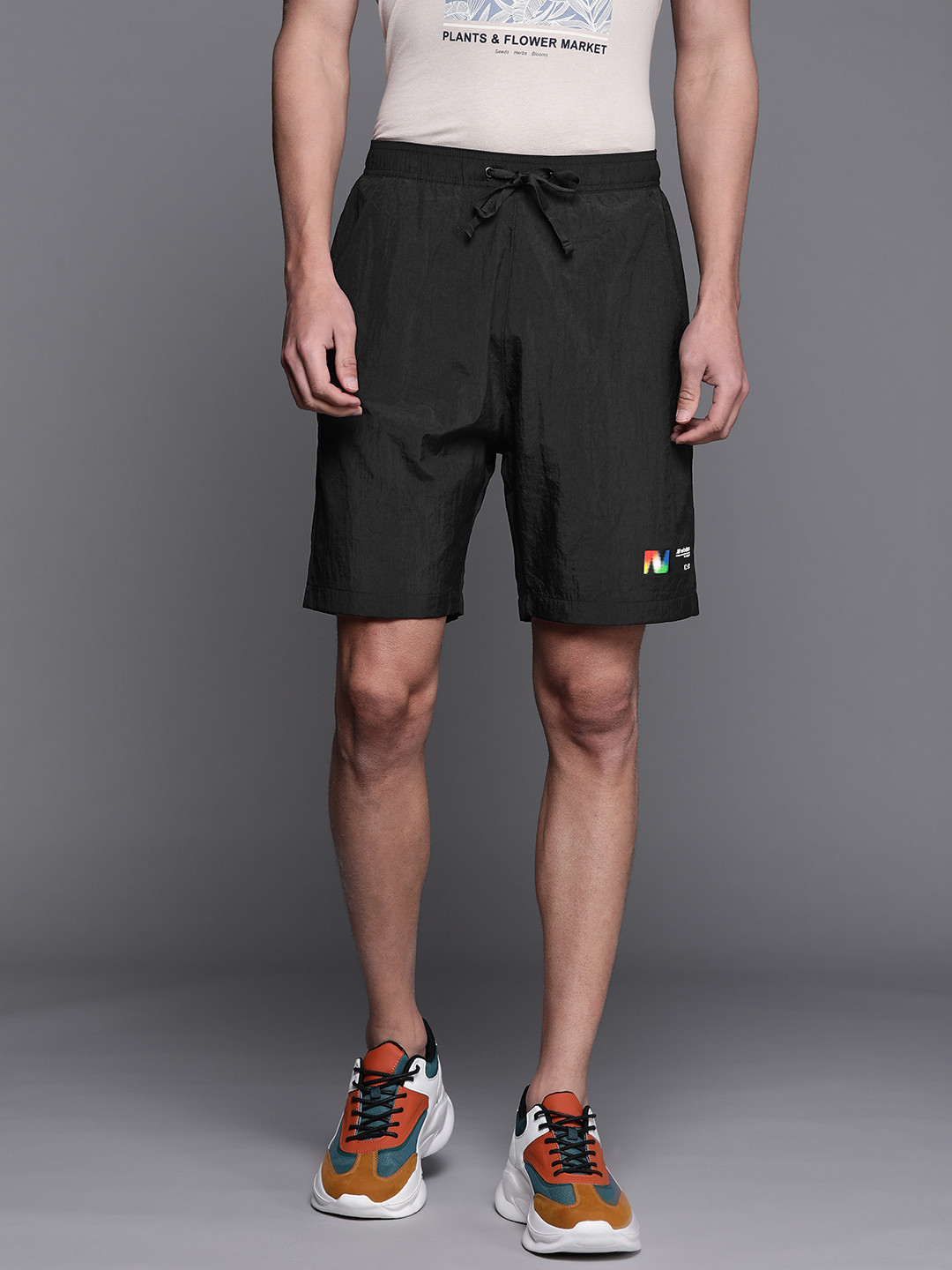 Buy New Balance Men Black High Rise Sports Shorts Shorts for Men