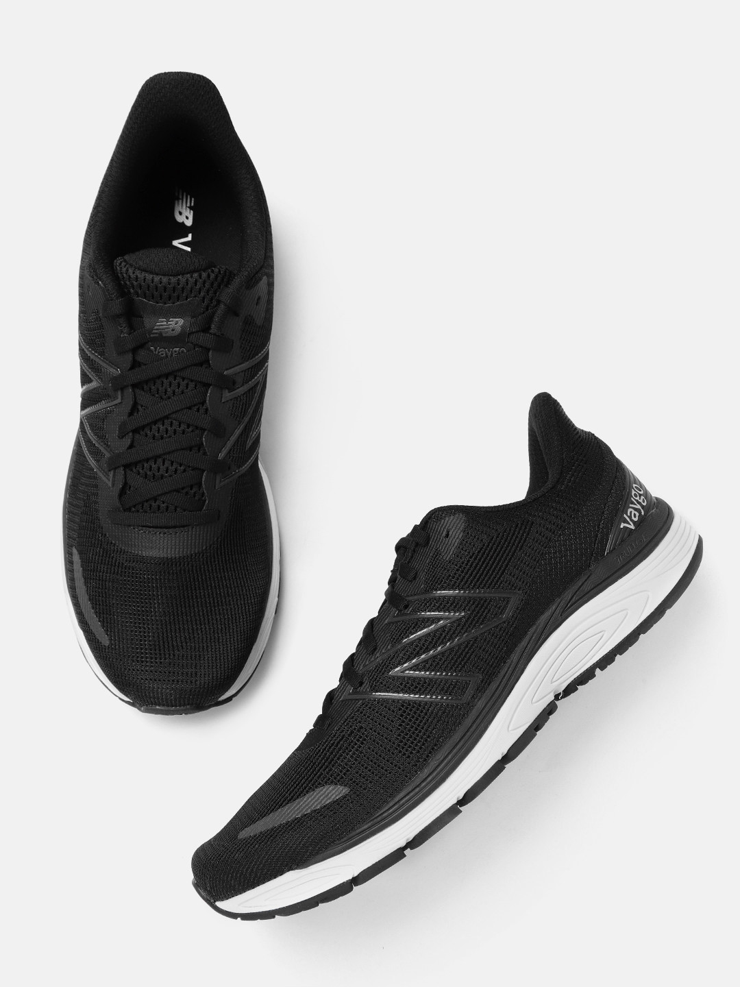 Buy New Balance Men Black VAYGO Woven Design Running Shoes Sports