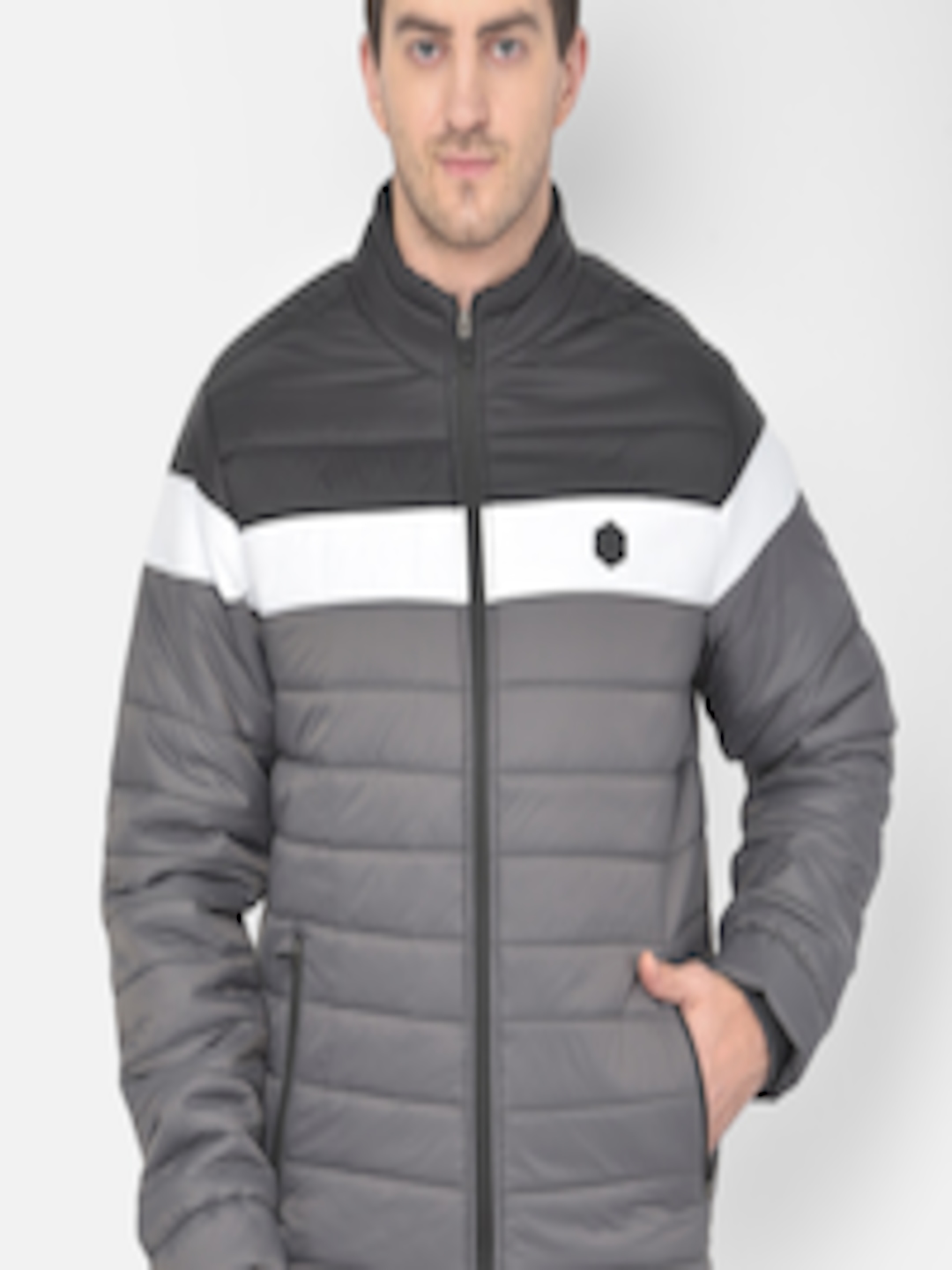 Buy COBB Men Grey Lightweight Puffer Jacket - Jackets for Men 15872368 ...