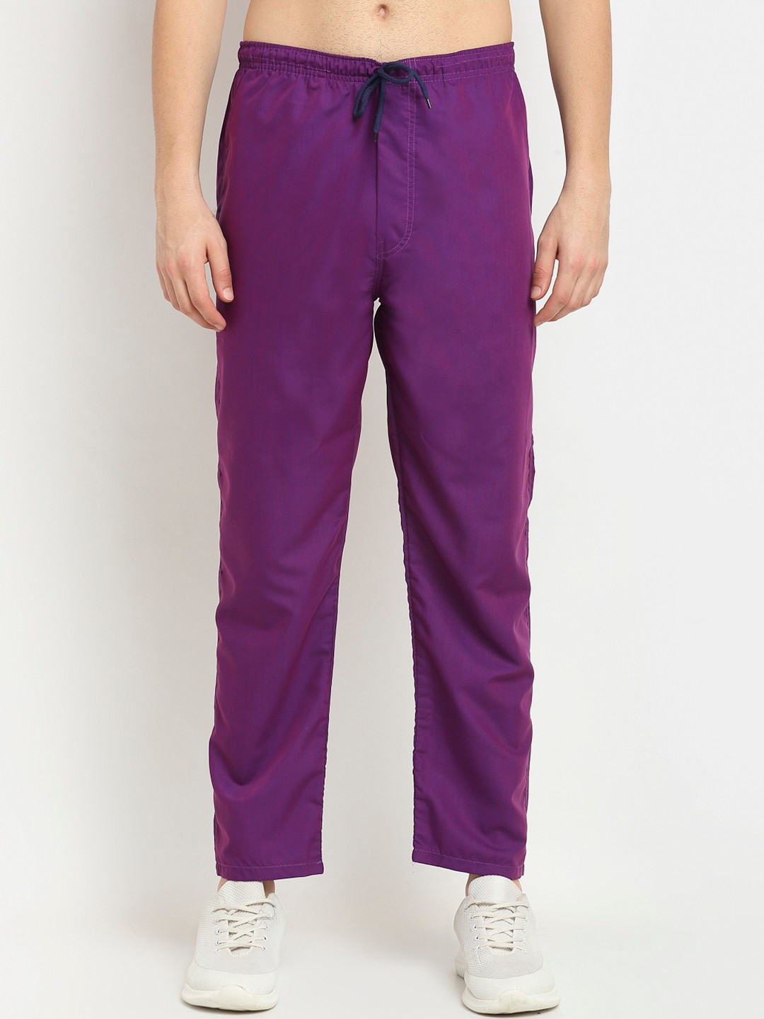 Buy JAINISH Men Purple Solid Cotton Track Pants Track Pants for Men