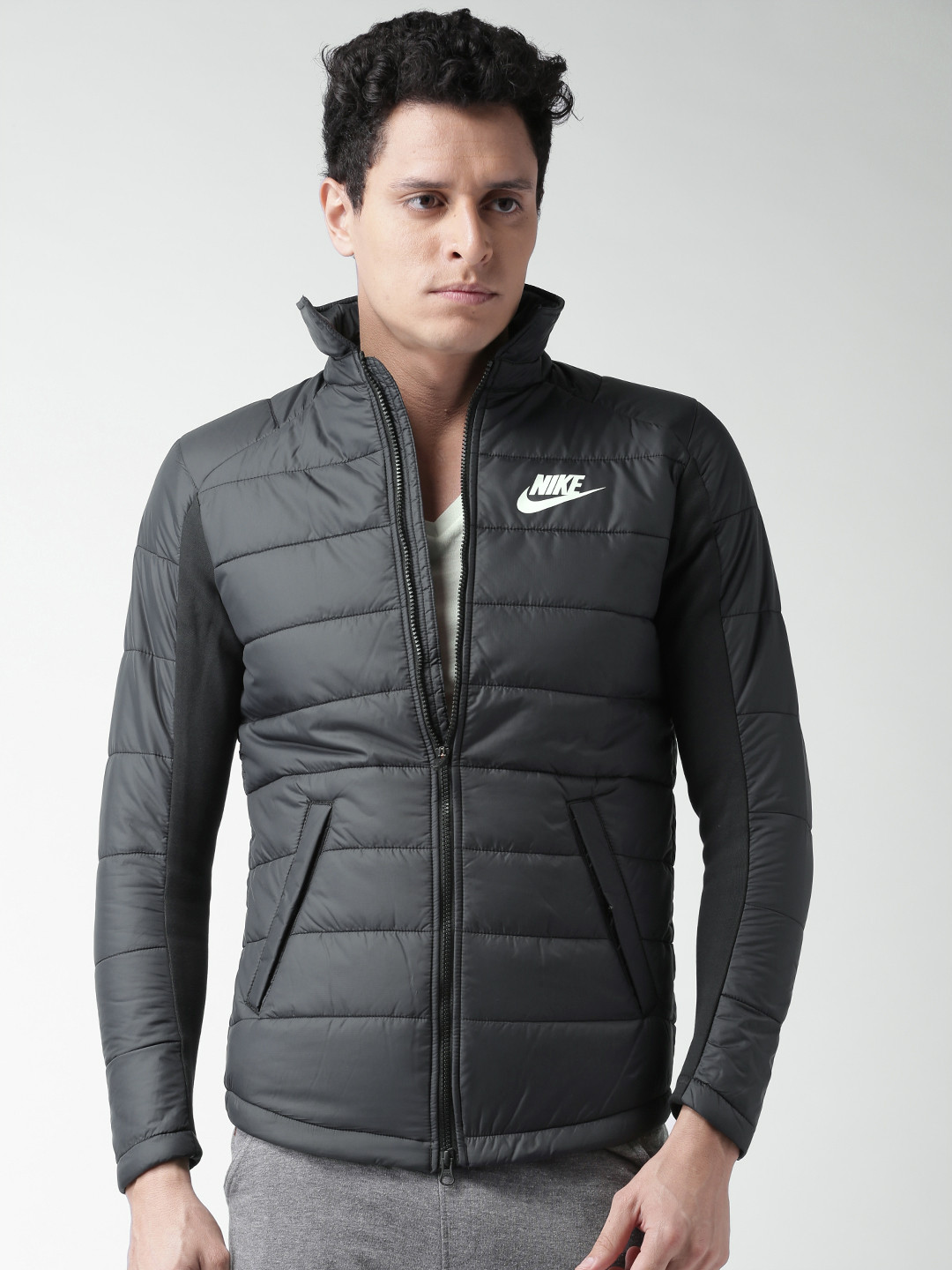 nike nsw padded jacket black