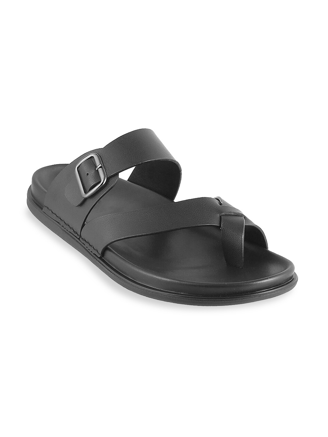 Buy Metro Men Black Comfort Sandals Sandals for Men 15904262 Myntra