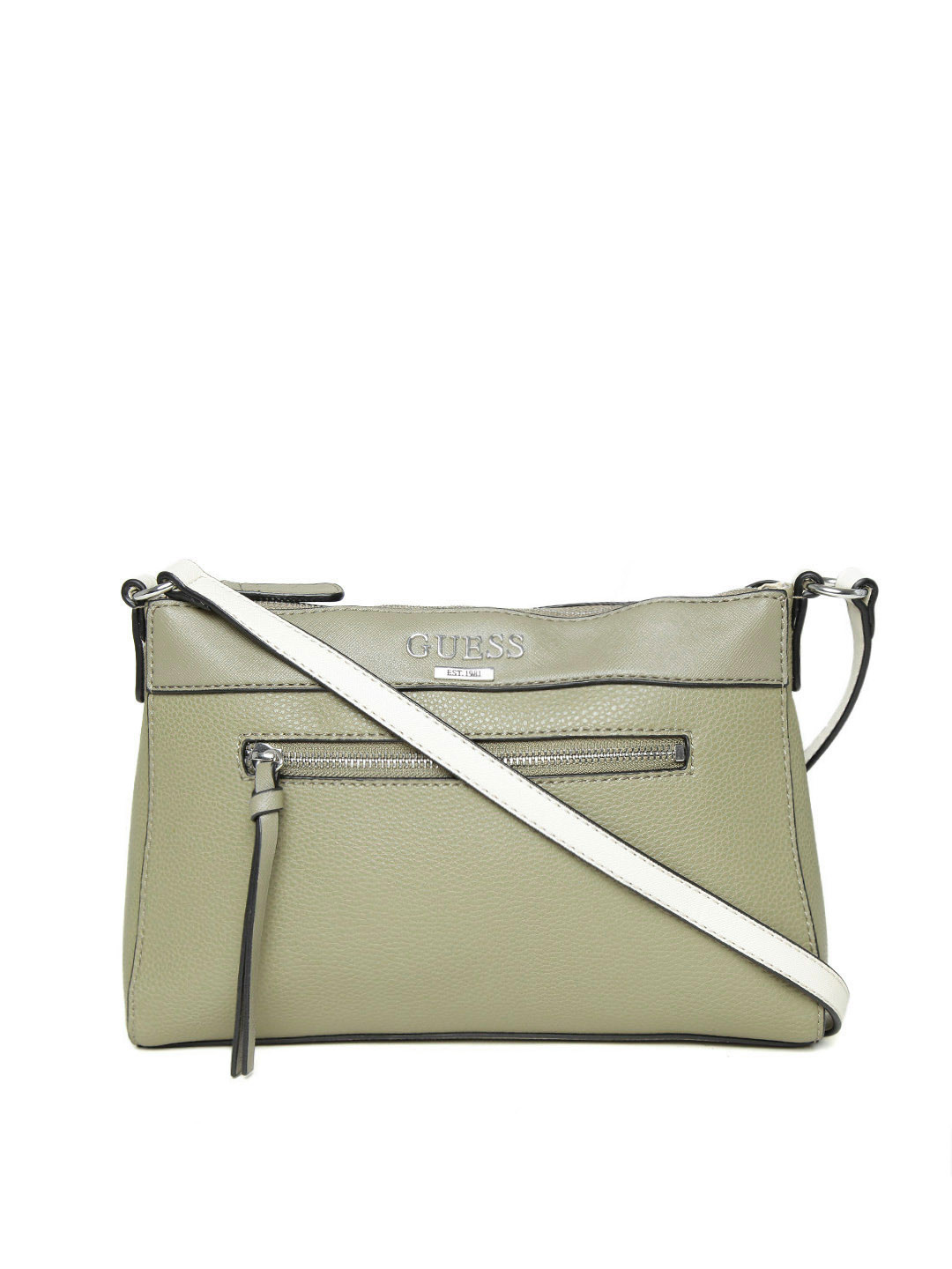 Buy GUESS Olive Green Sling Bag Handbags for Women 1591100 Myntra