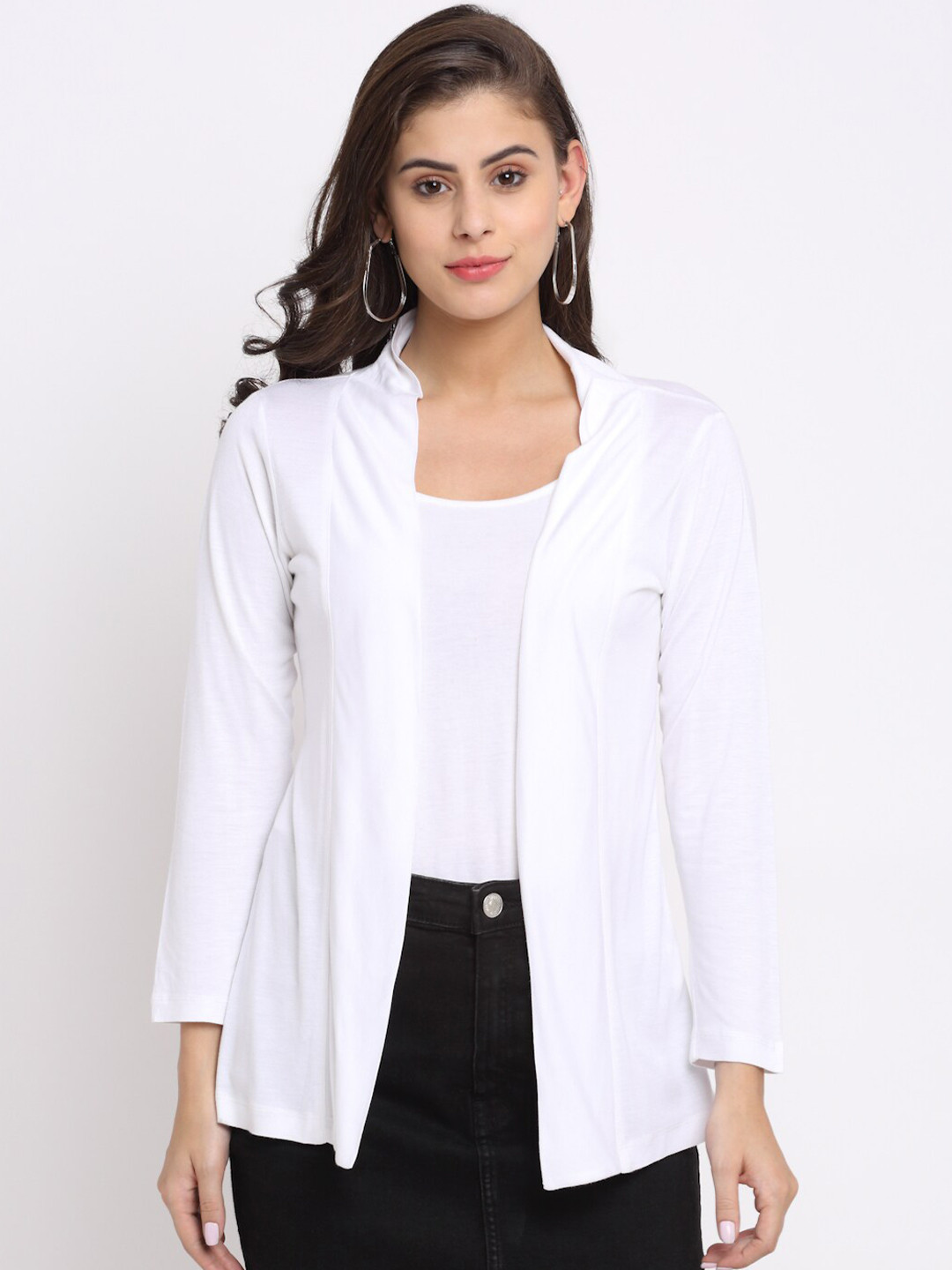 Buy Rute Women White Shrug Shrug for Women 15921684 Myntra