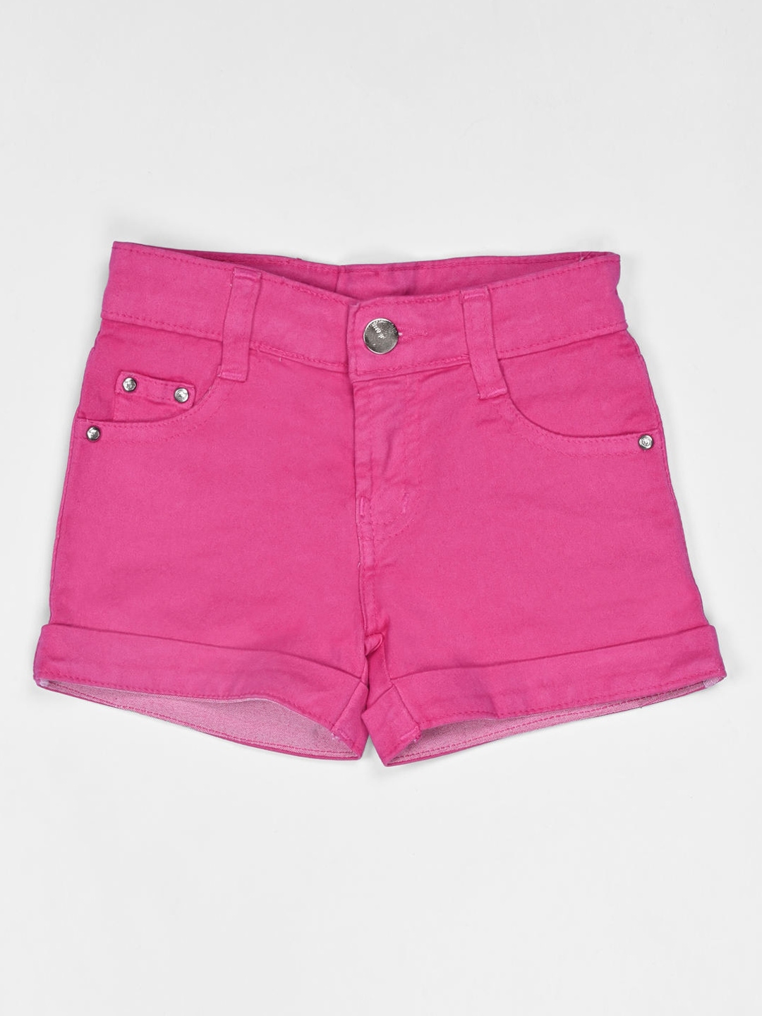 Buy ZOLA Girls Pink Denim Shorts - Shorts for Girls 15922158 | Myntra