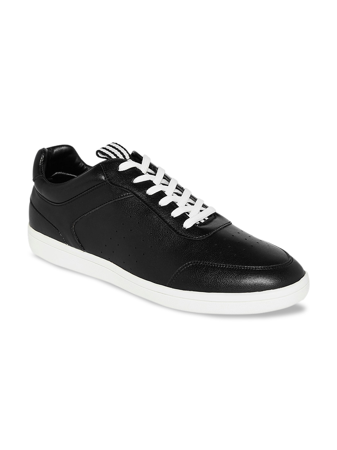 Buy Ajile By Pantaloons Men Black Sneakers - Casual Shoes for Men ...