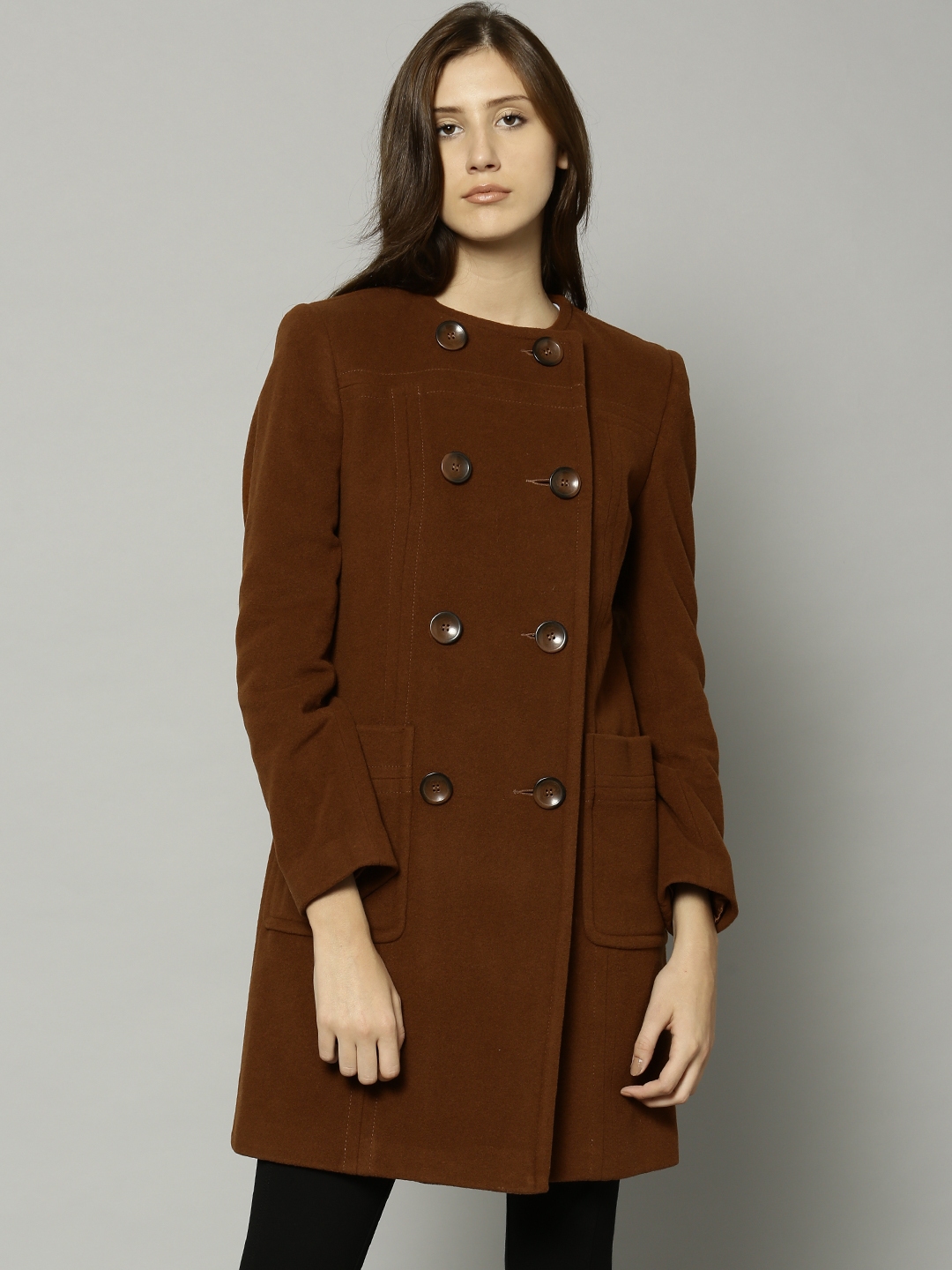 Buy Marks & Spencer Brown Trench Coat - Coats for Women 1593419 | Myntra