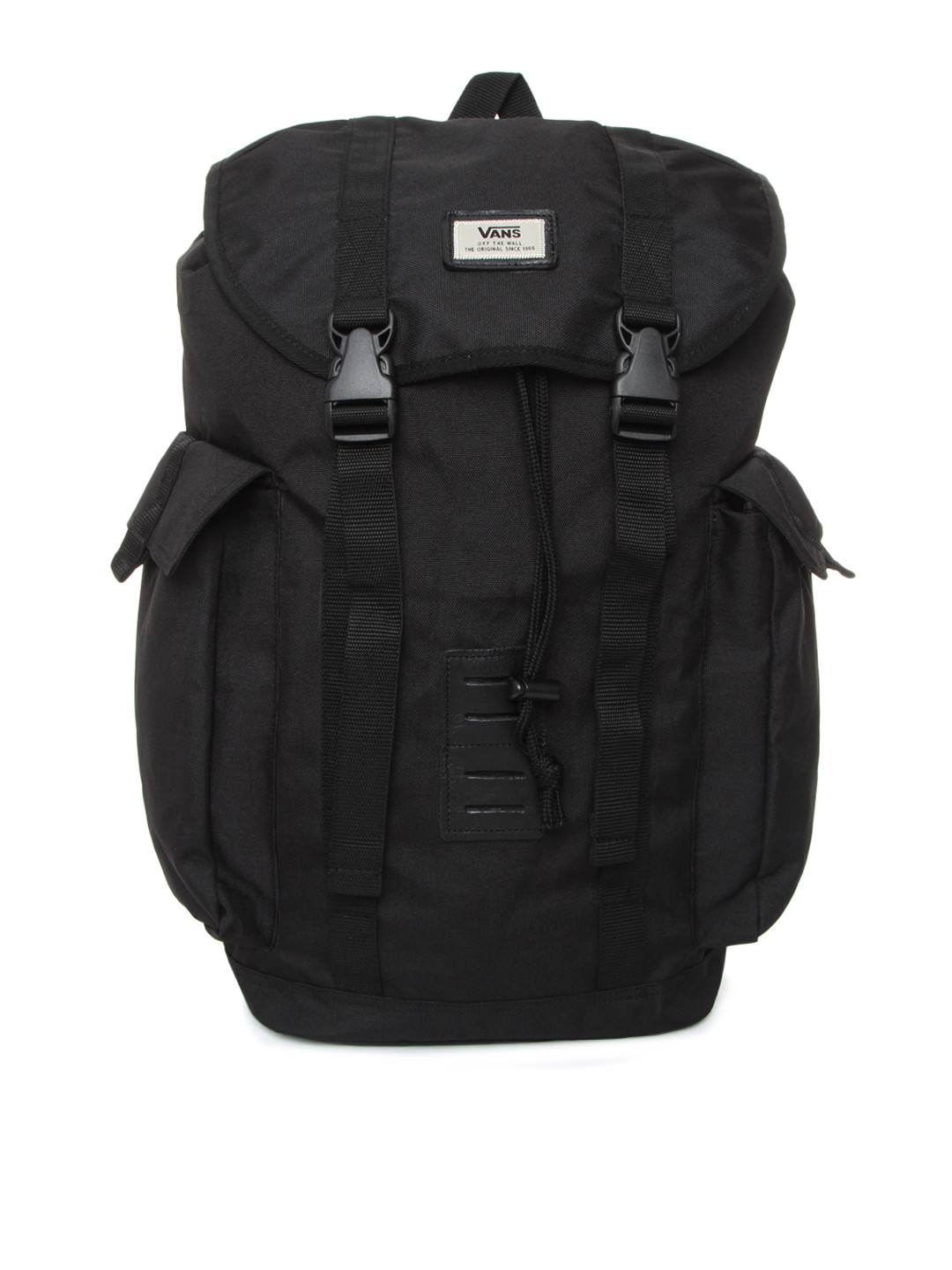 Buy Vans Men Black Off The Wall Backpack Backpacks for Men 1593685