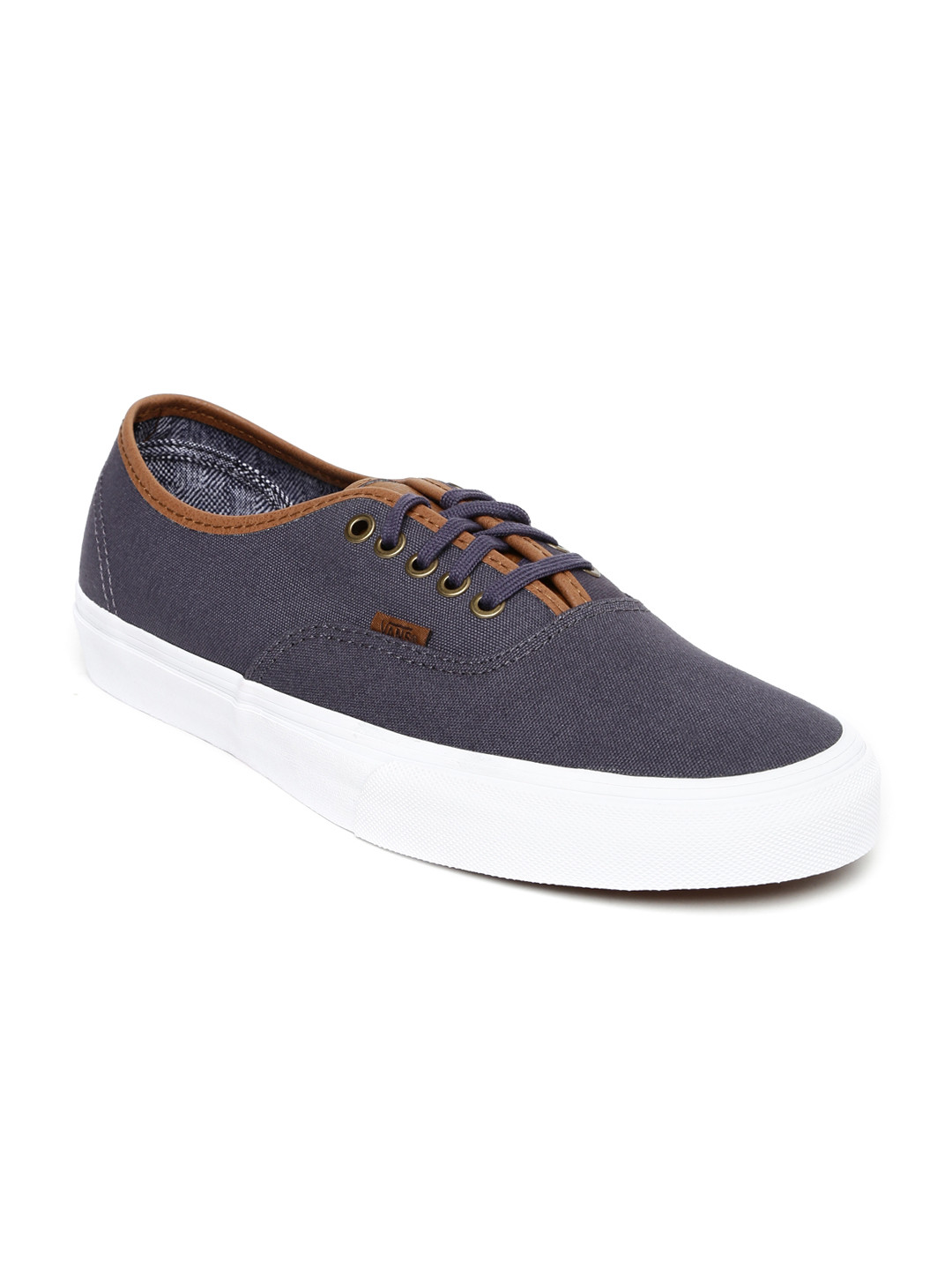 Grey vans authentic mens clearance