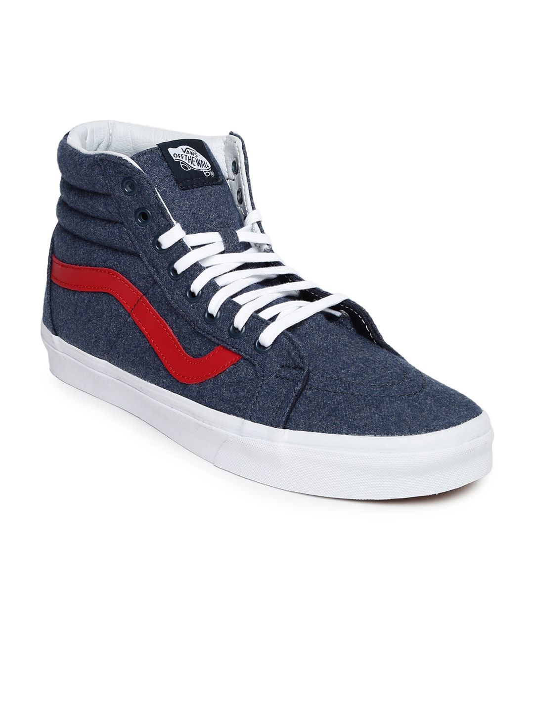 navy vans high tops