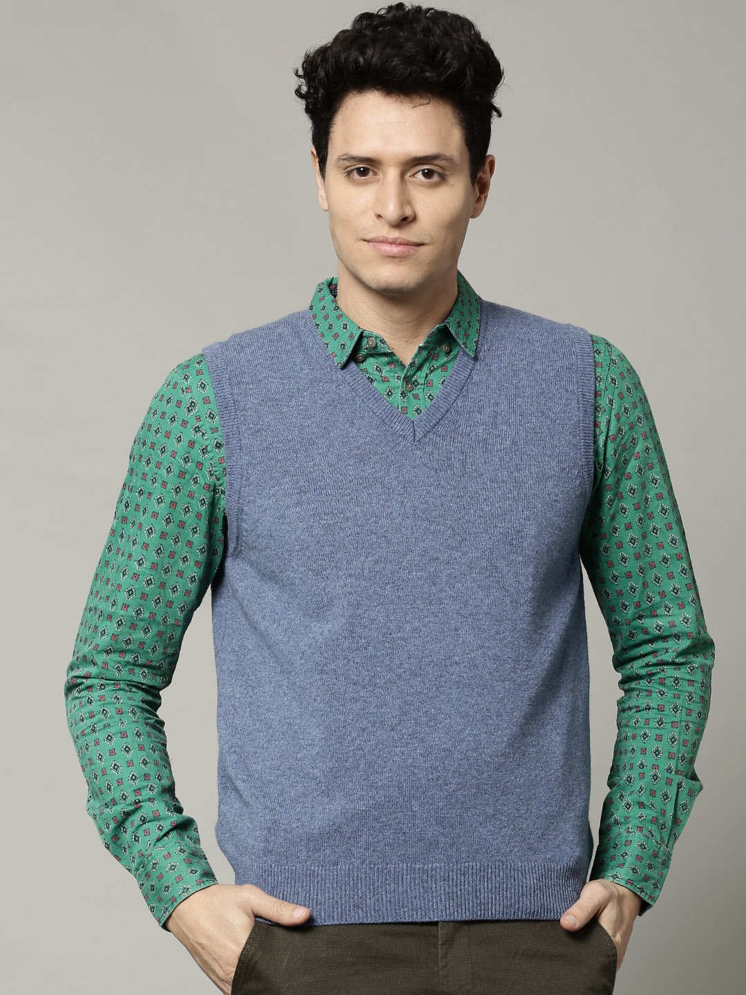 men's sleeveless jumper marks and spencer