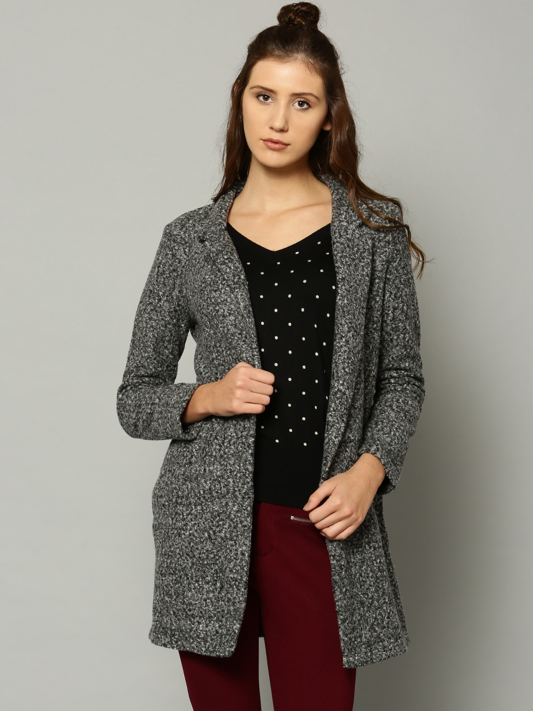marks and spencer grey cardigan