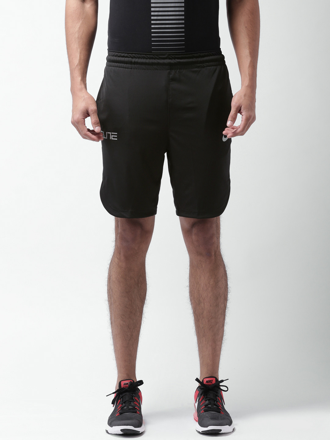 mens black nike elite shorts
