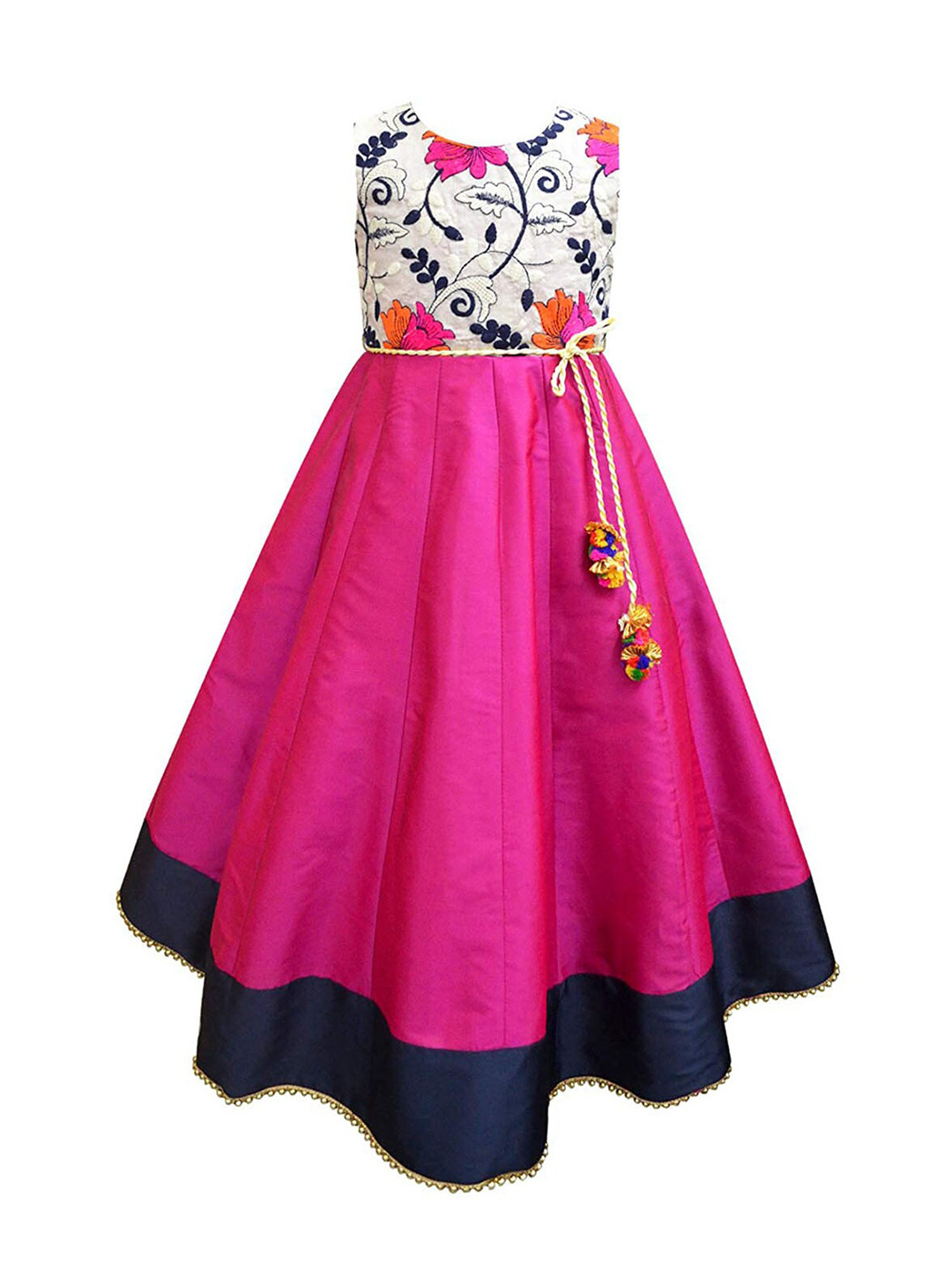 Ethnic Floral Maxi Dress