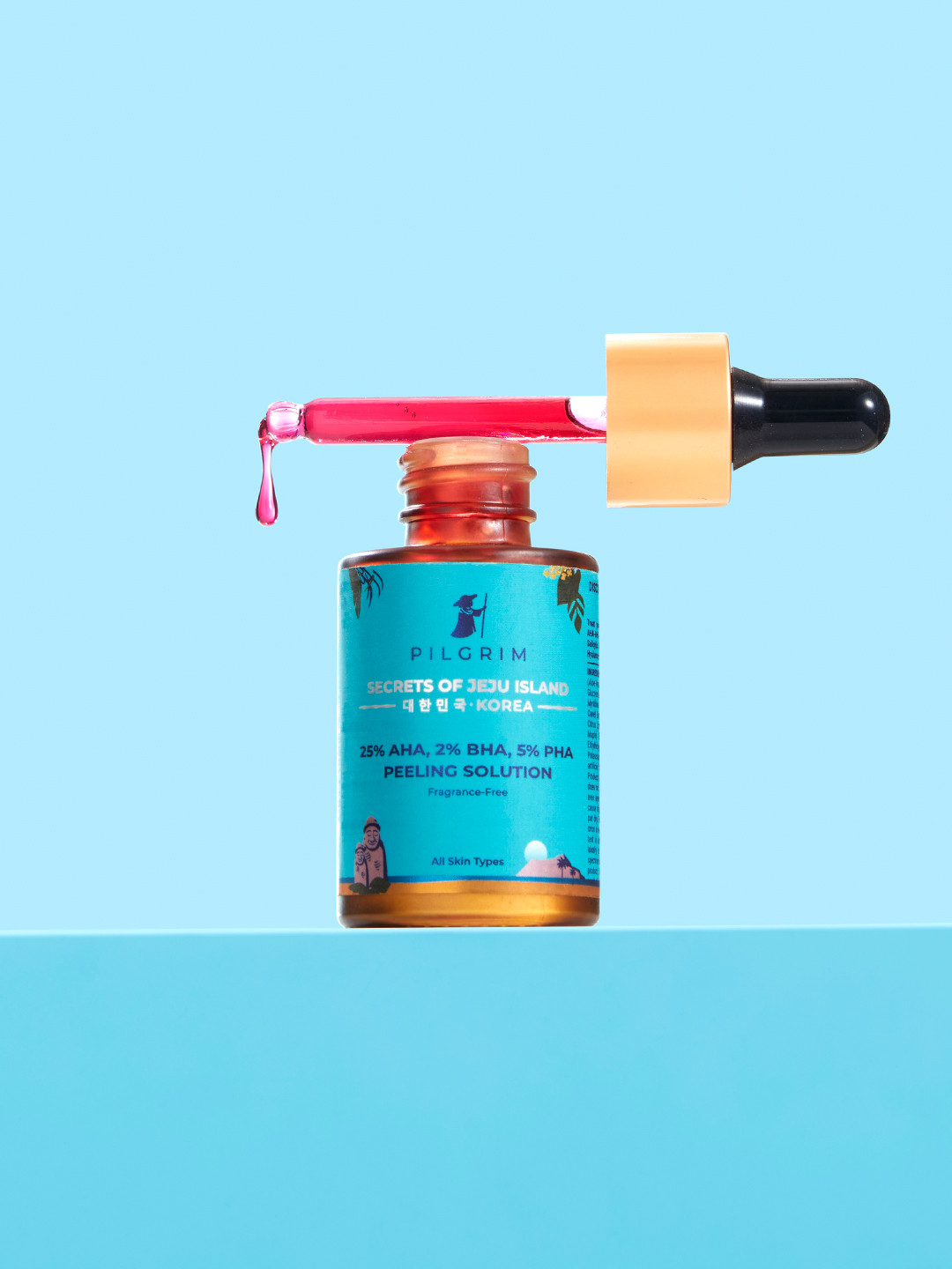 Buy Pilgrim Glycolic Acid AHA, Salicylic Acid BHA, PHA Face Exfoliator ...