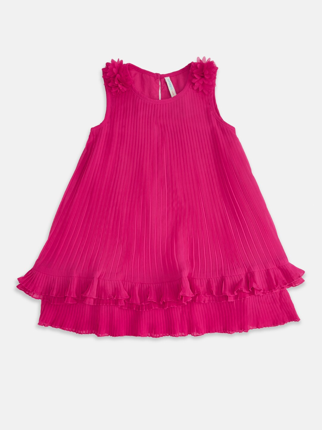 Buy Pantaloons Junior Fuchsia A Line Dress - Dresses for Girls 15978838 ...