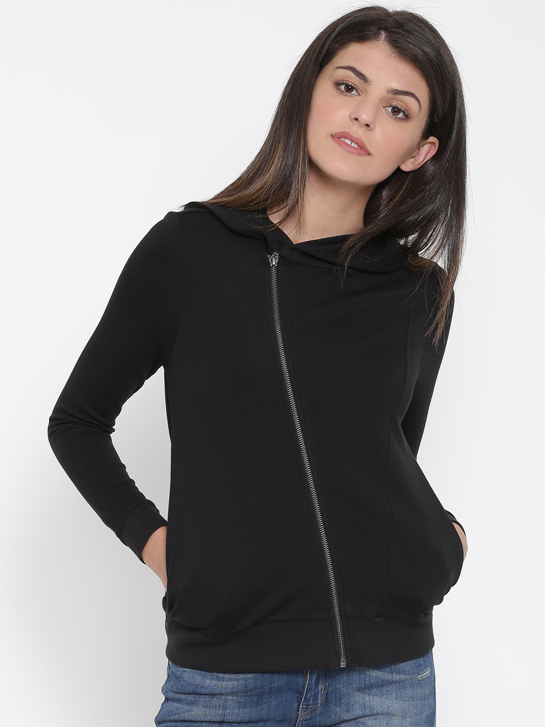 united colors of benetton black sweatshirt