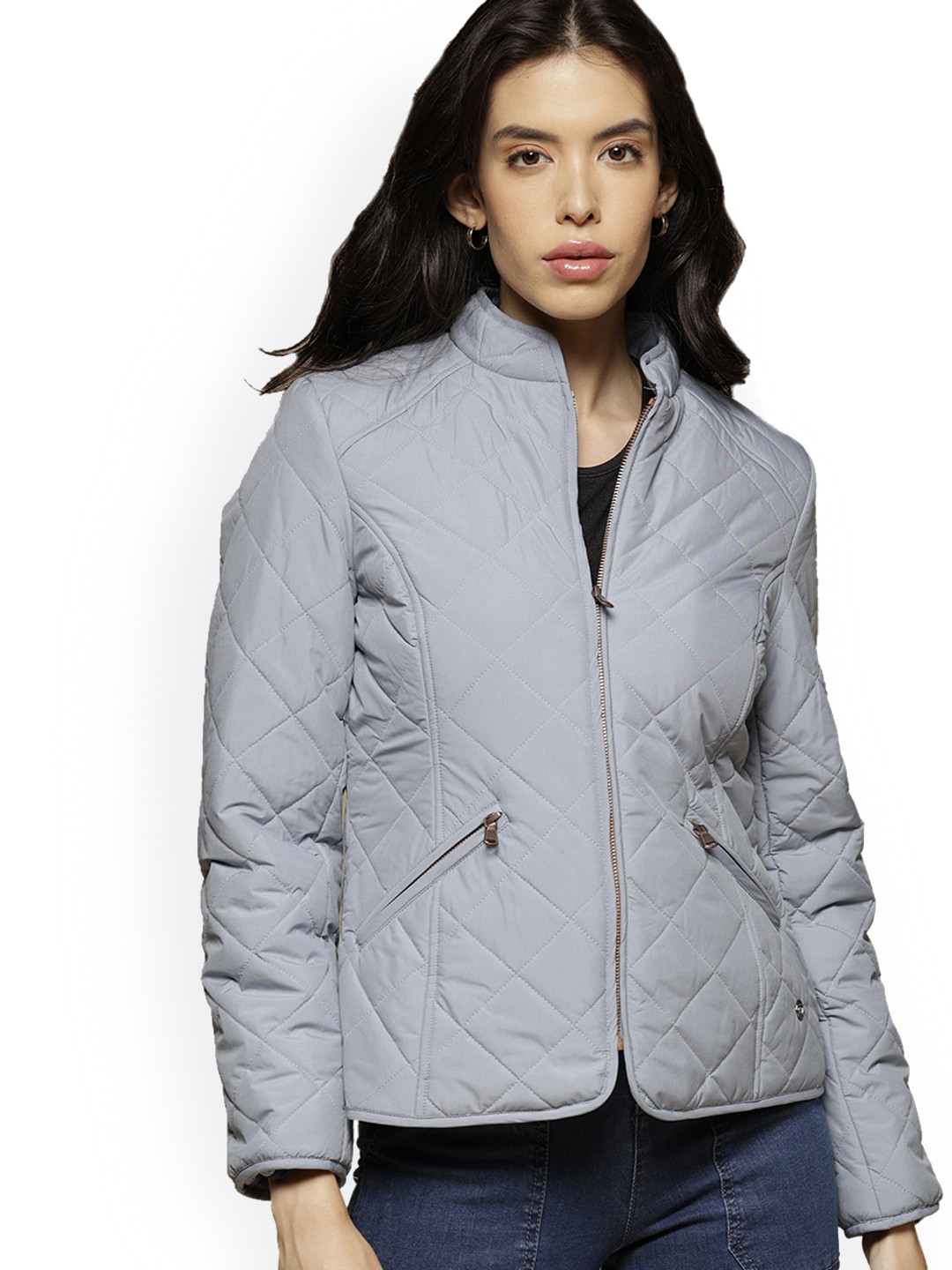 Buy Gipsy Women Blue Quilted Jacket Jackets for Women 16019086 Myntra