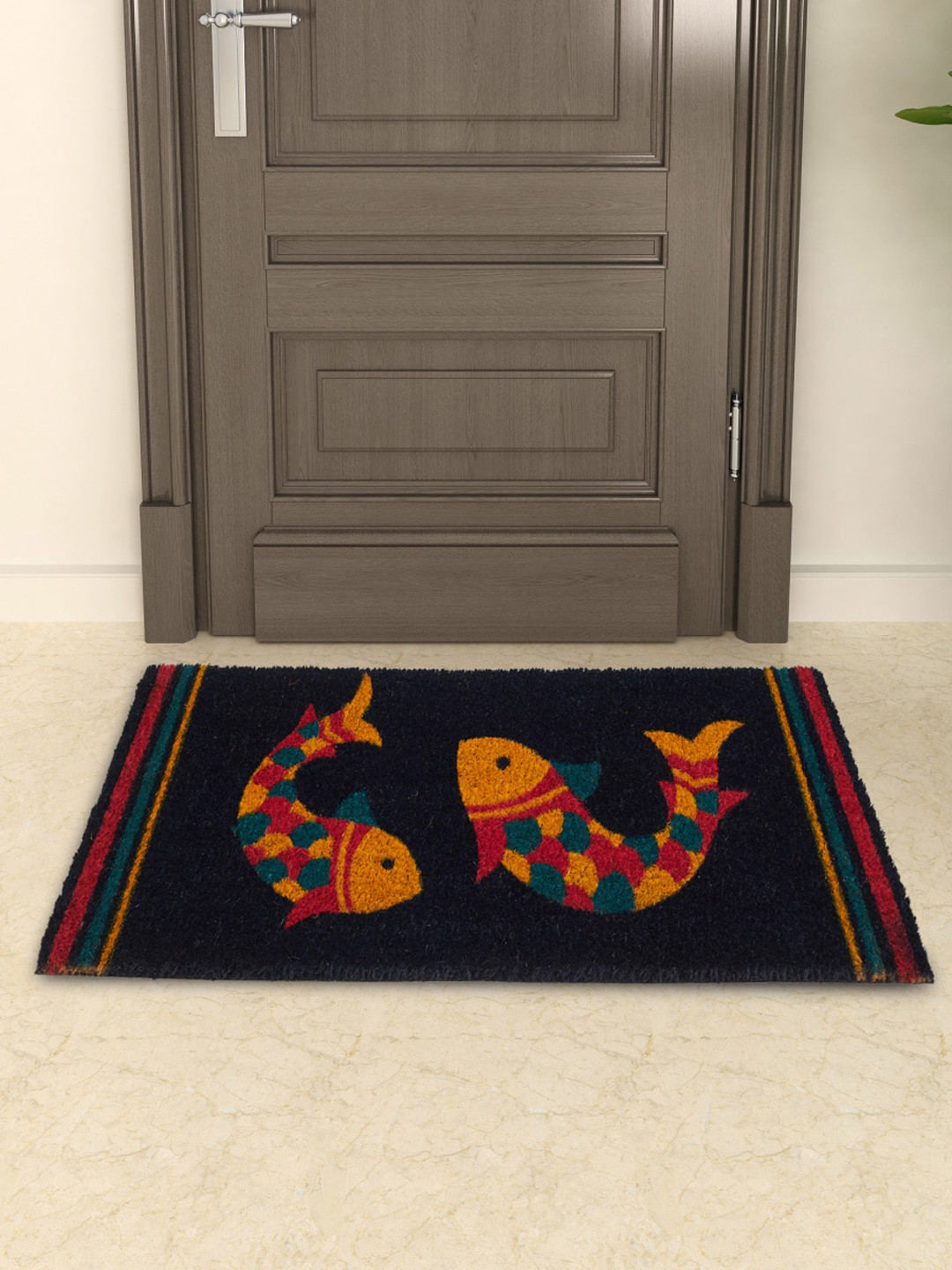 Buy Home Centre Assorted Printed Coir Doormats Doormats for Unisex