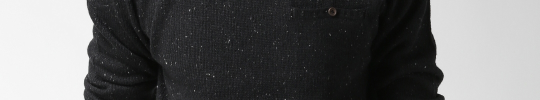 Buy BLEND Men Black Solid Sweater - Sweaters for Men 1602223 | Myntra