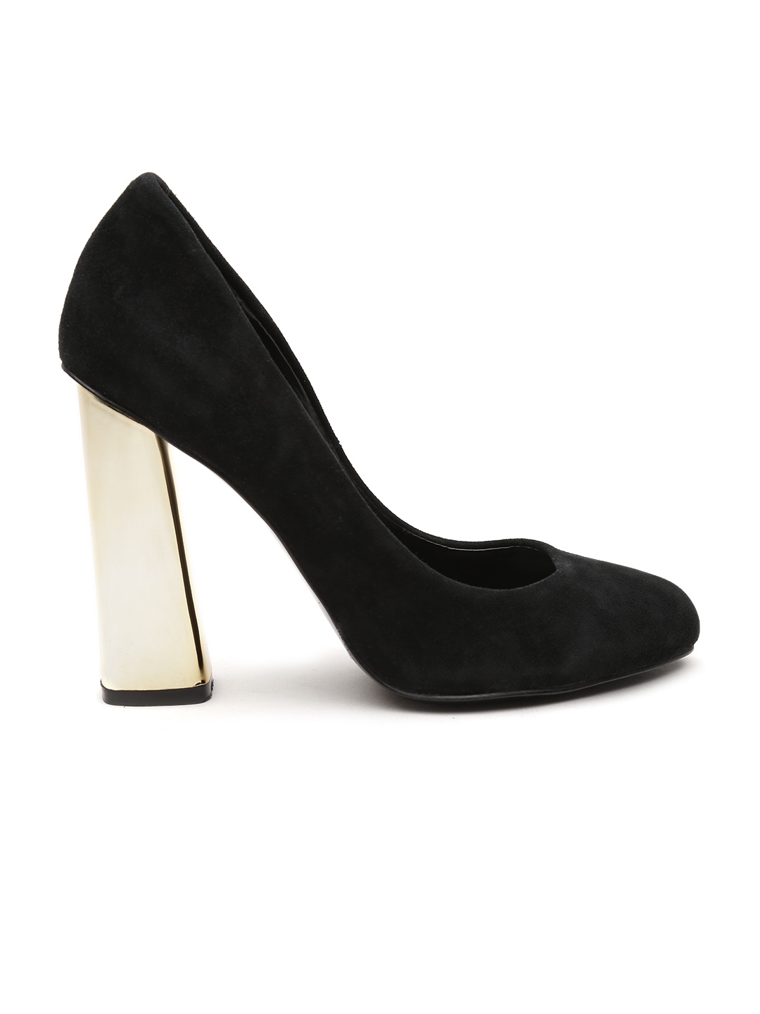 Buy ALDO Women Black Suede Pumps - Heels for Women 1602747 | Myntra
