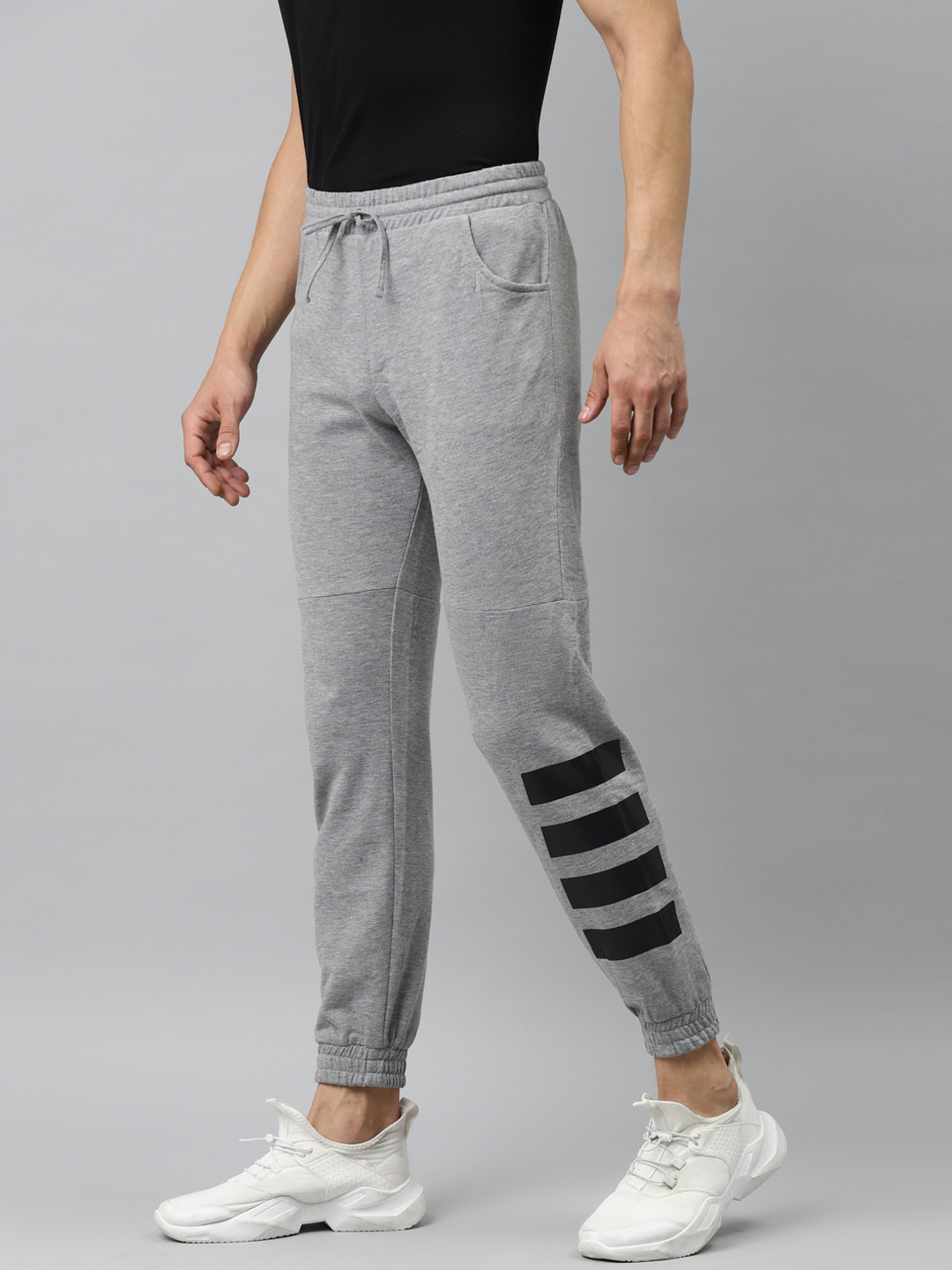 Buy Hubberholme Men Grey Jogger Track Pants for Men 16033686 Myntra