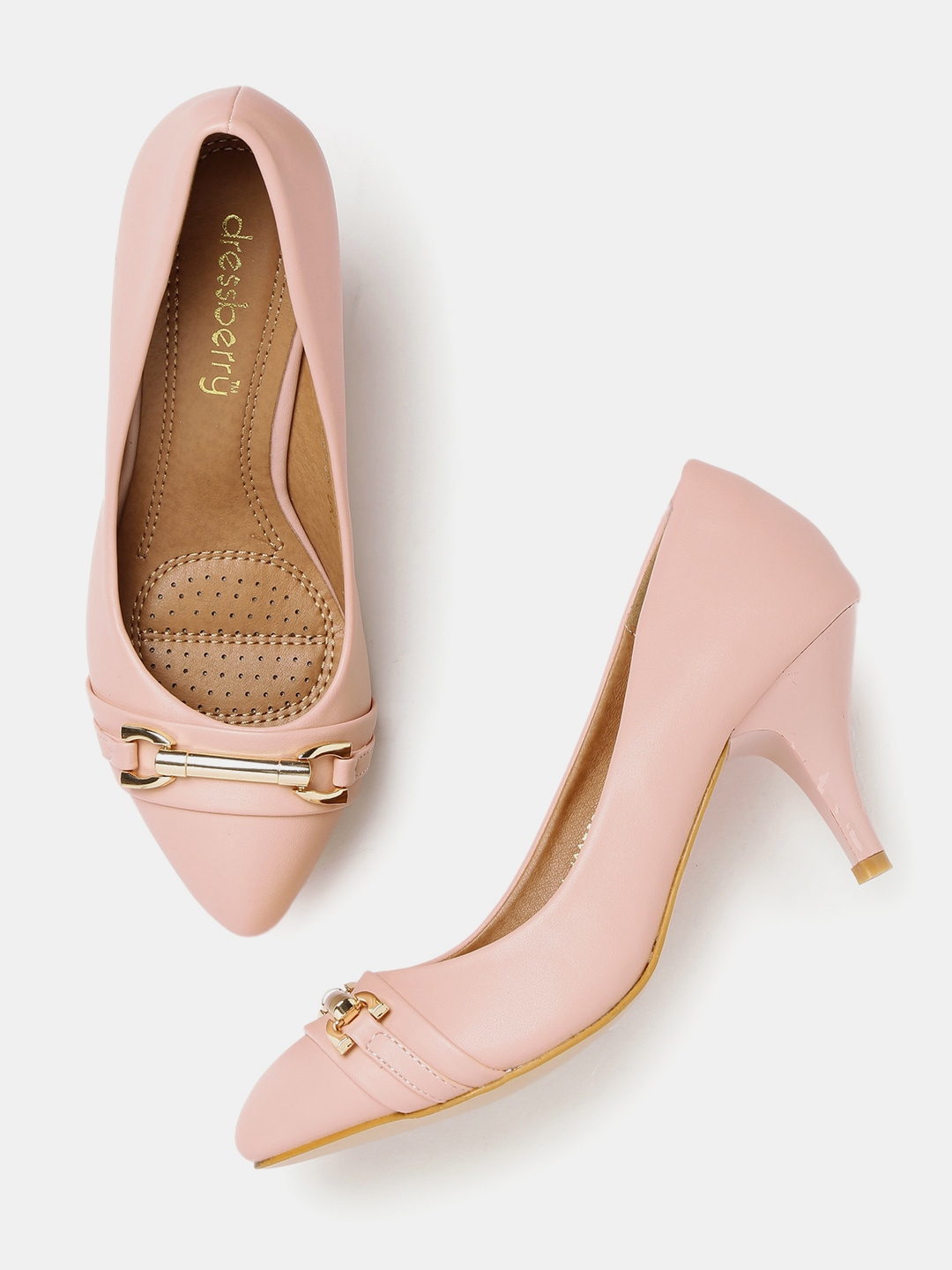 berry colored pumps