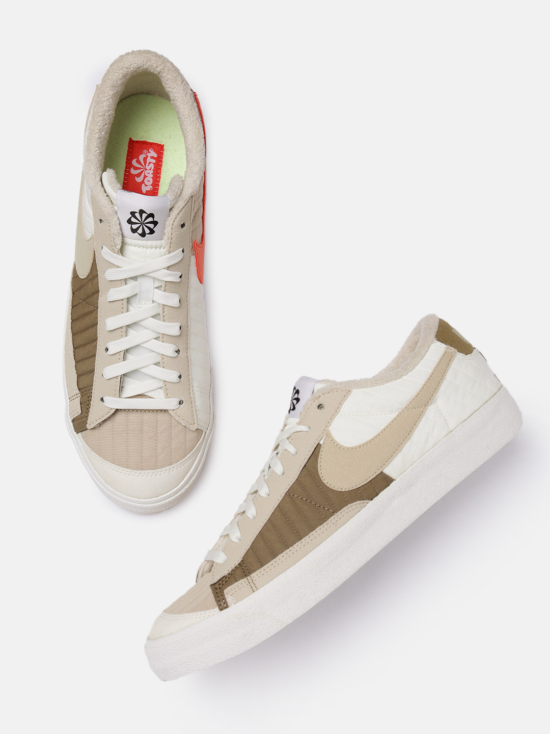 blazers nike cream