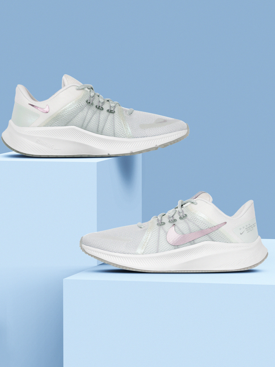 Buy Nike Women Grey Quest 4 PRM Running Shoes Sports Shoes for Women