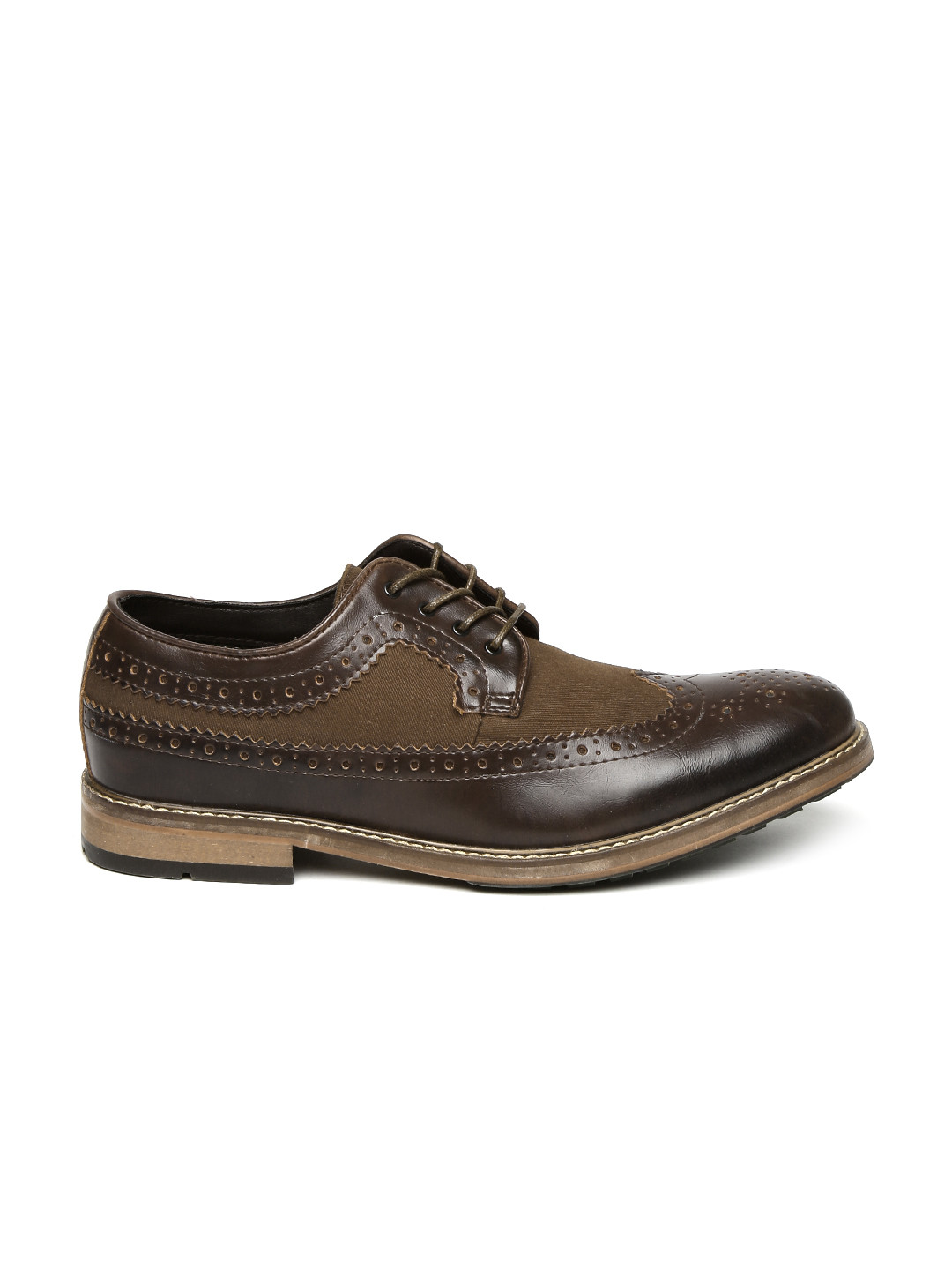 Buy Call It Spring Men Brown Sulce Leather Brogue Shoes Buy Call It Spring Men Brown Sulce Leather Brogue Shoes