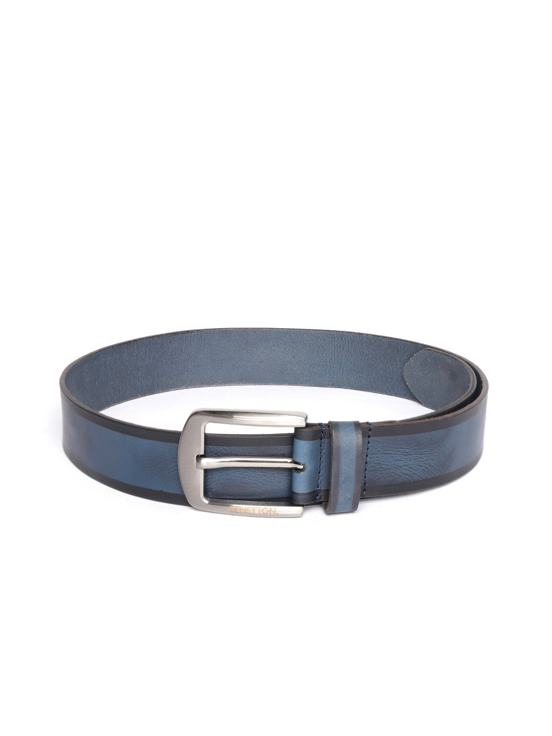 benetton leather belt