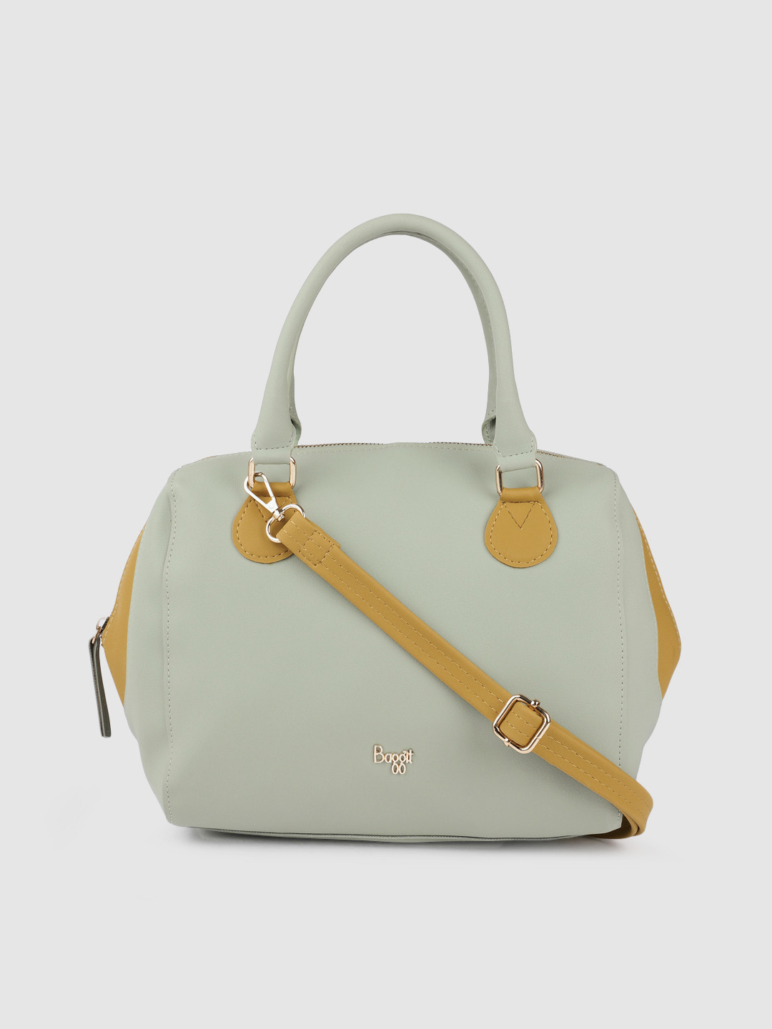 Buy Baggit Women Green Solid Structured Handheld Bag Handbags for Women 16048776 Myntra