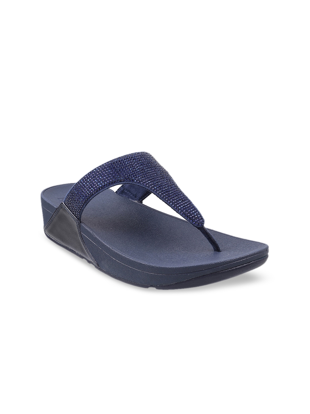 Buy Fitflop Blue Flatform Sandals - Heels for Women 16049450 | Myntra