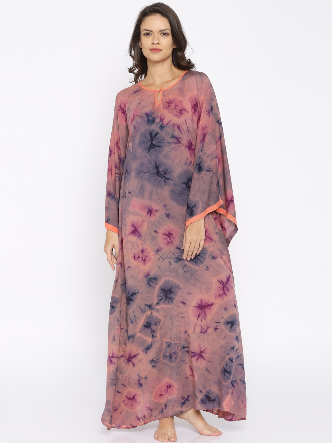 cotton kaftan night gown
