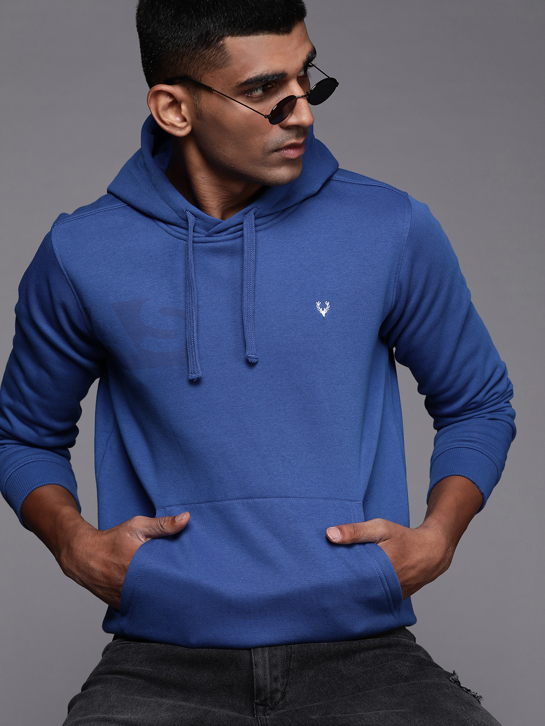 Allen solly hoodie myntra clearance