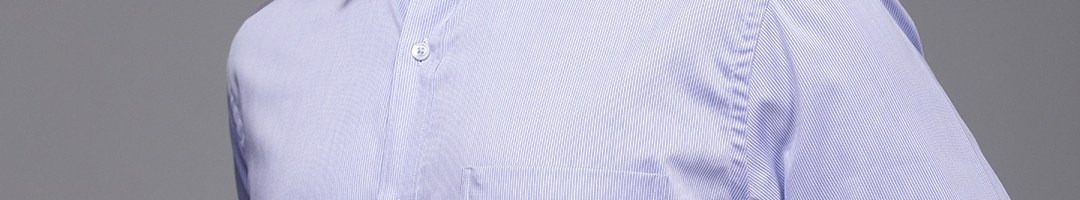 Buy Raymond Men Medium Blue Slim Fit Formal Shirt - Shirts for Men ...