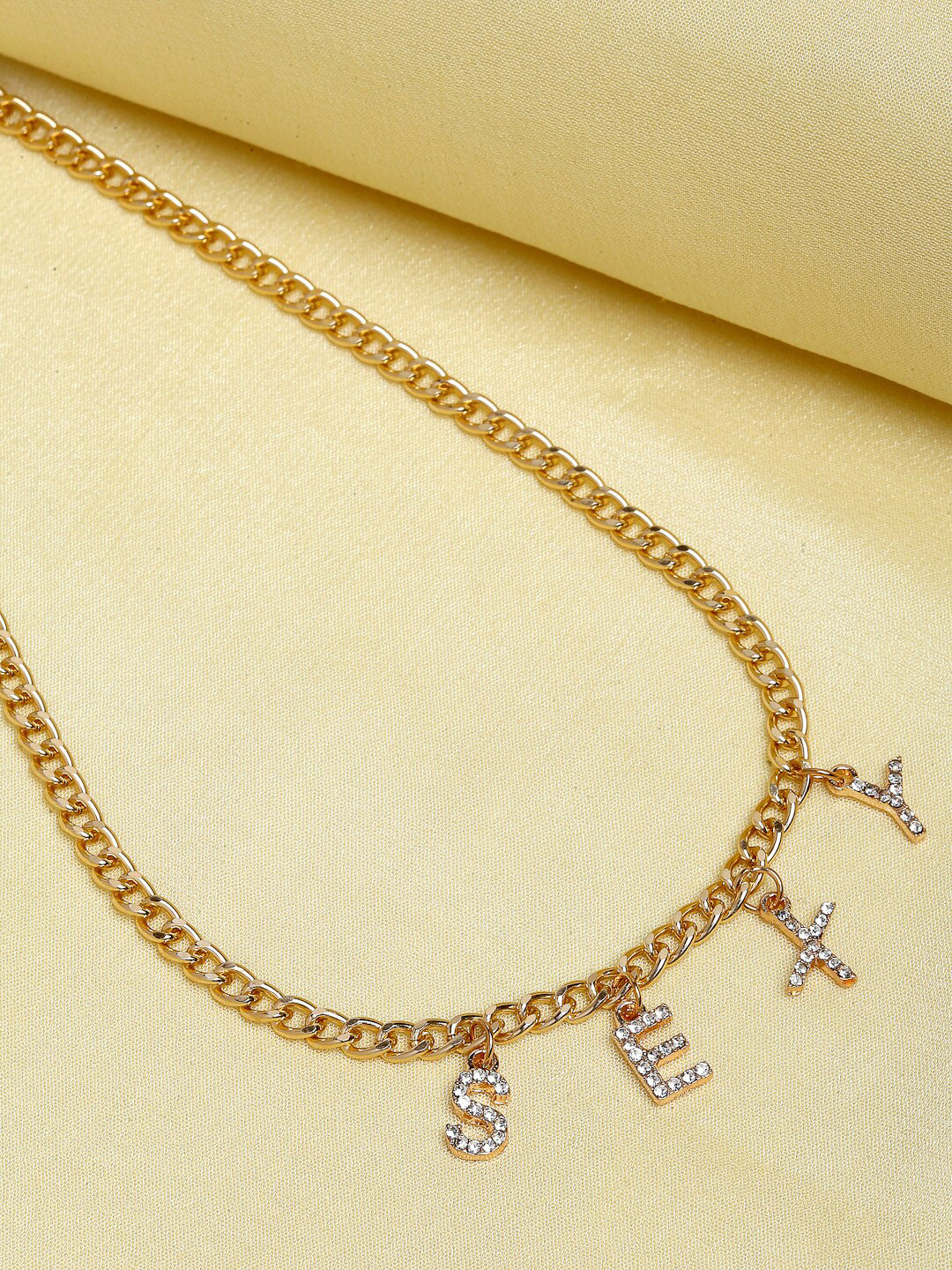 Buy Ferosh Gold Plated Open Necklace Necklace And Chains for Women