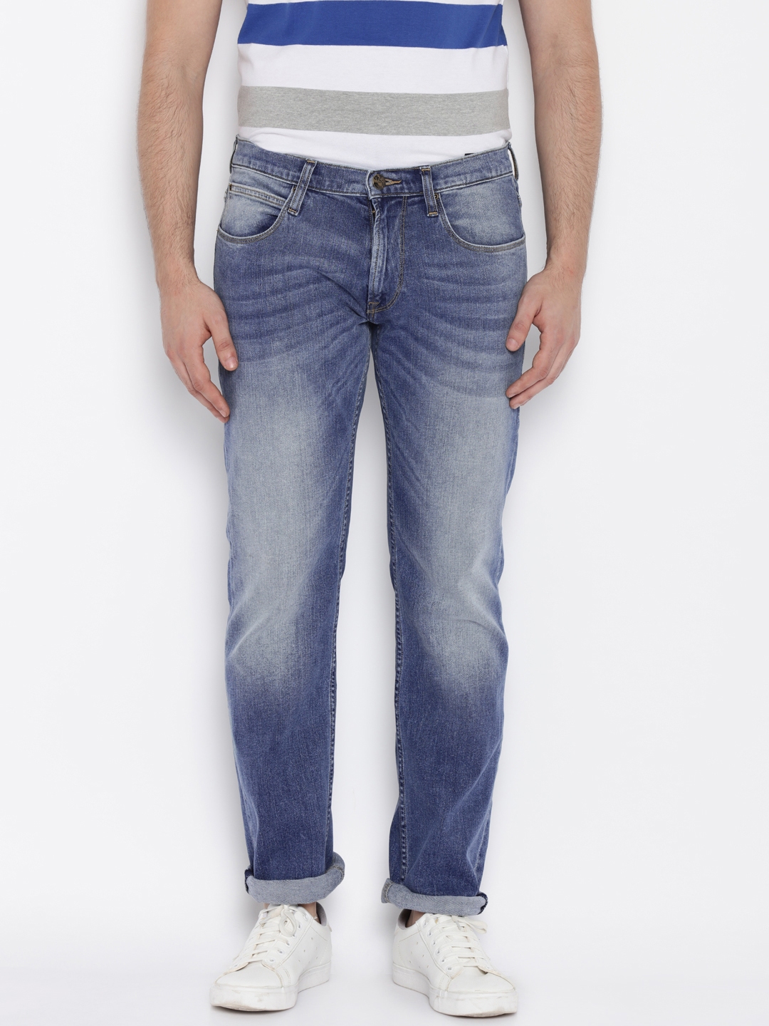 Buy Lee Men Blue Jeans - Jeans for Men 1607297 | Myntra