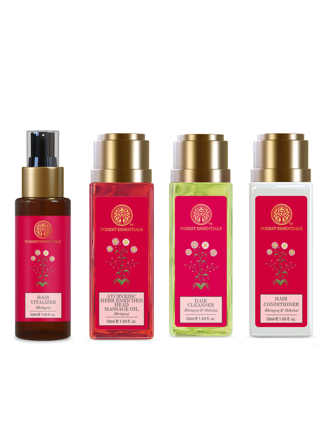 Buy Forest Essentials Set Of 4 Hair Care Kit Hair Serum For Unisex buy-forest-essentials-set-of-4-hair-care-kit-hair-serum-for-unisex