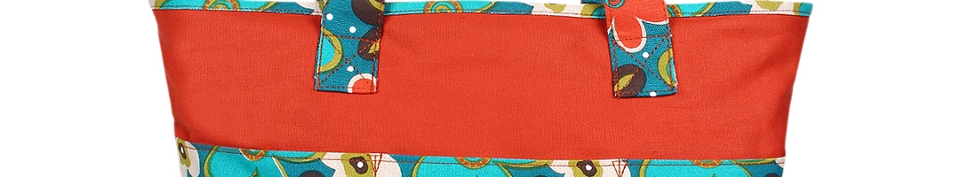 Buy Anekaant Orange Floral Print Shoulder Bag - Handbags for Women ...