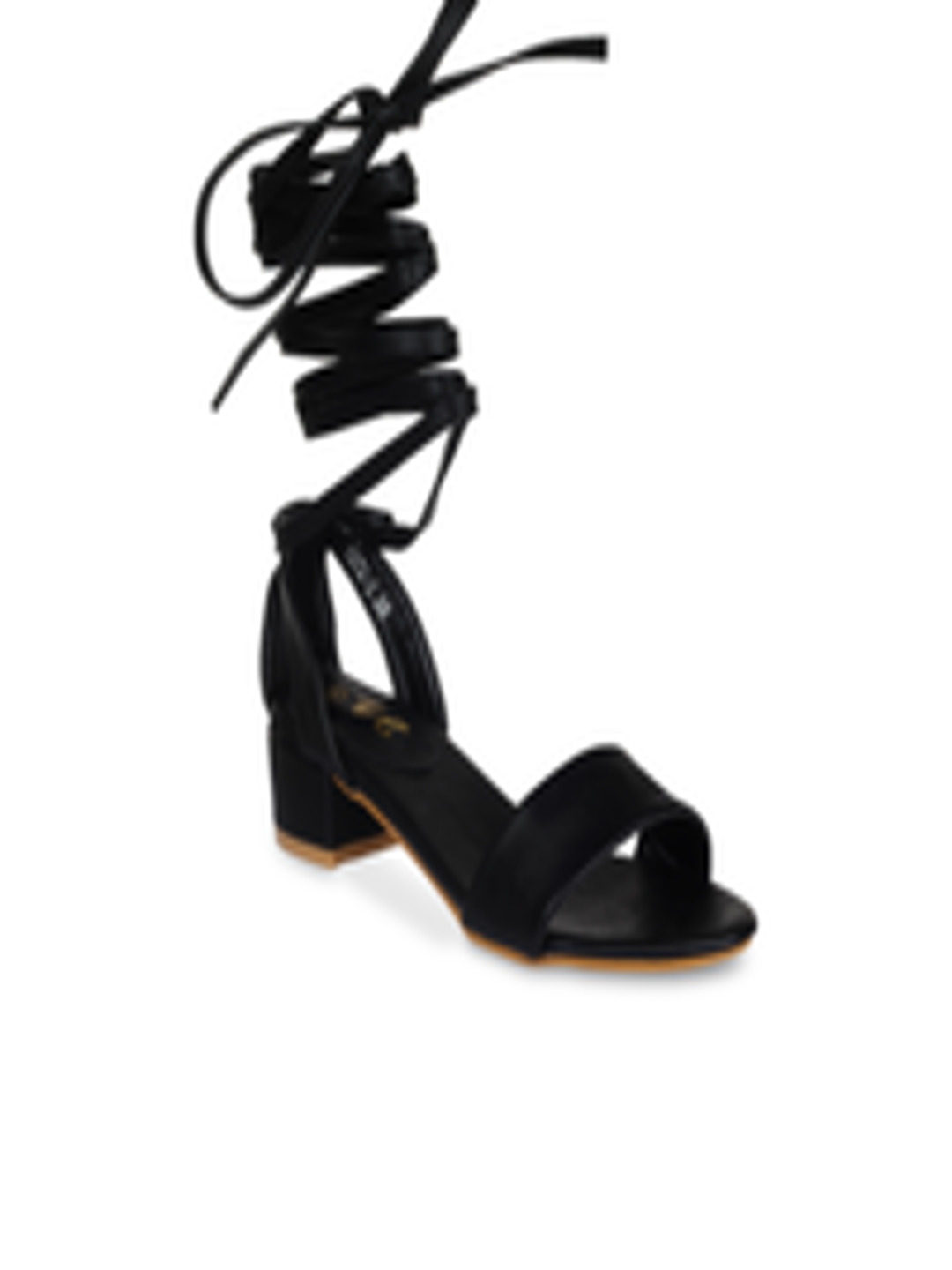 Buy 20Dresses Women Black Block Heels - Heels for Women 1608546 | Myntra