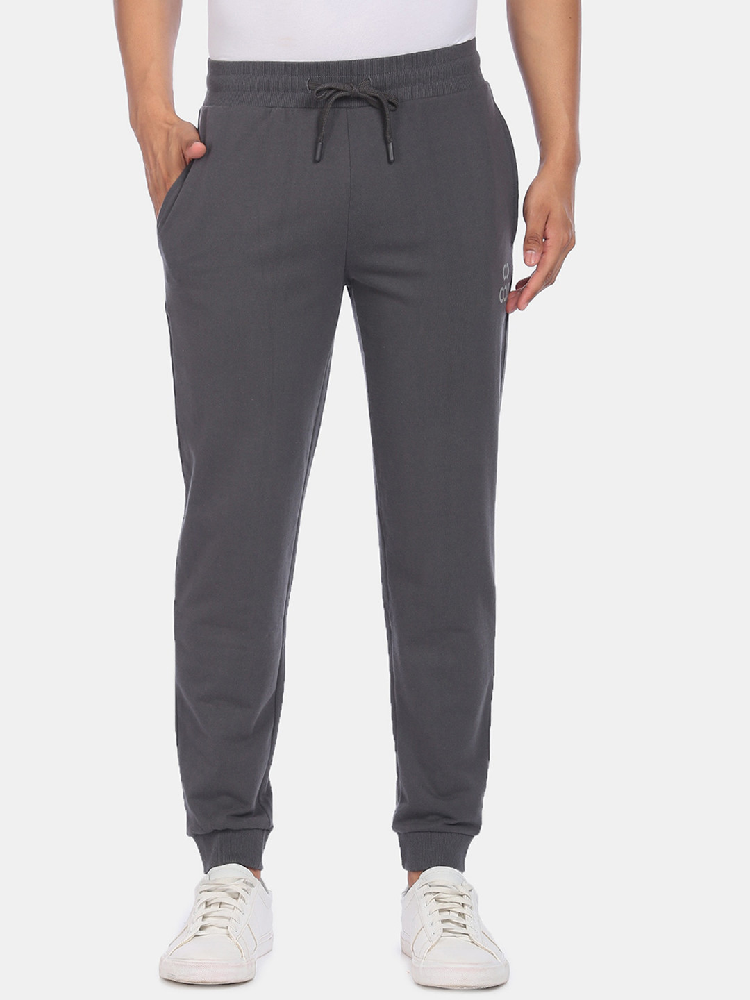 Buy Colt Men Grey Solid Joggers Track Pants for Men 16087692 Myntra