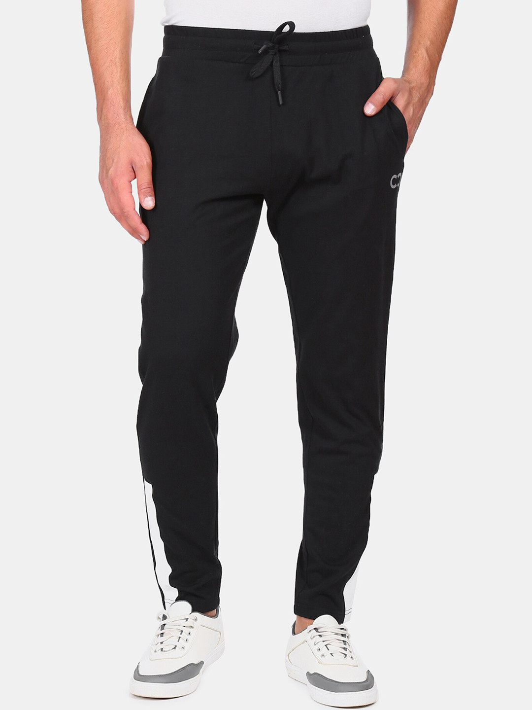 Buy Colt Men Black Solid Track Pants Track Pants for Men 16087704