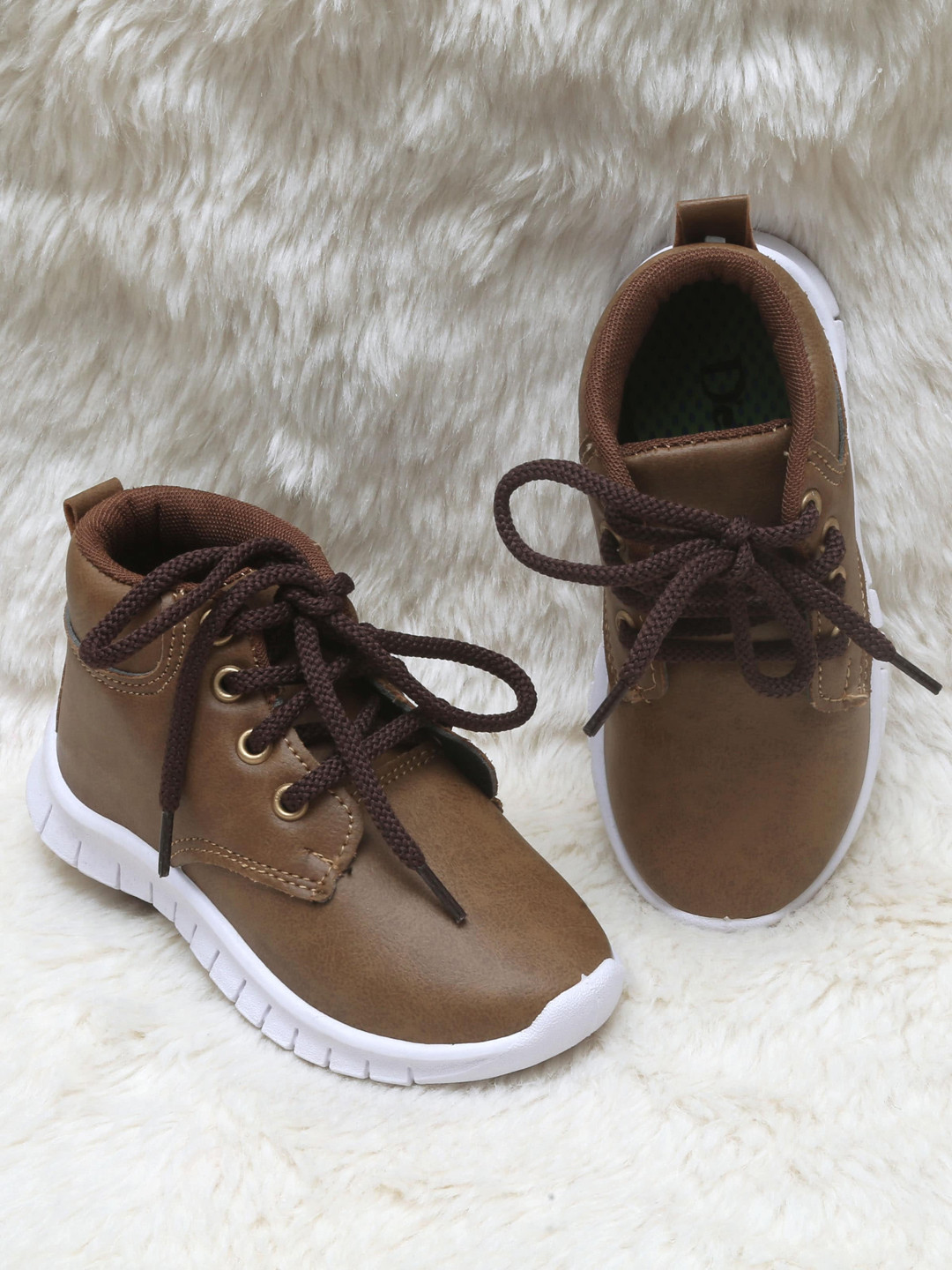 Buy DChica Boys Brown Sneakers Casual Shoes for Boys 16094456 Myntra
