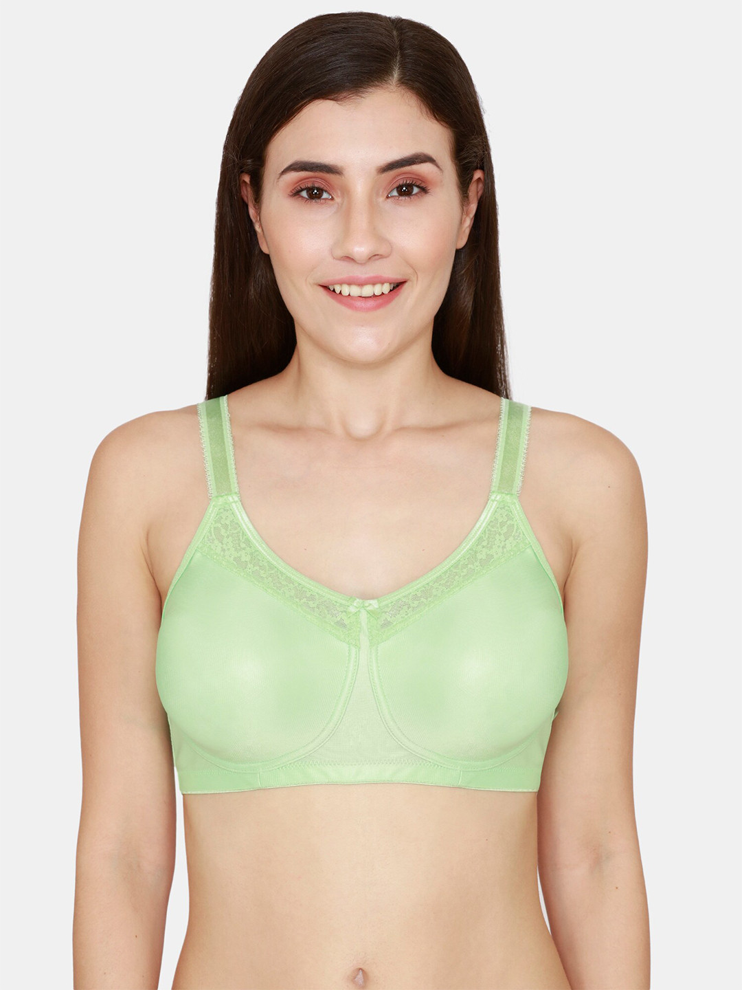 Buy Zivame Green Minimizer Bra ZI10X7FASHAGREN Bra for Women 16094598 Myntra