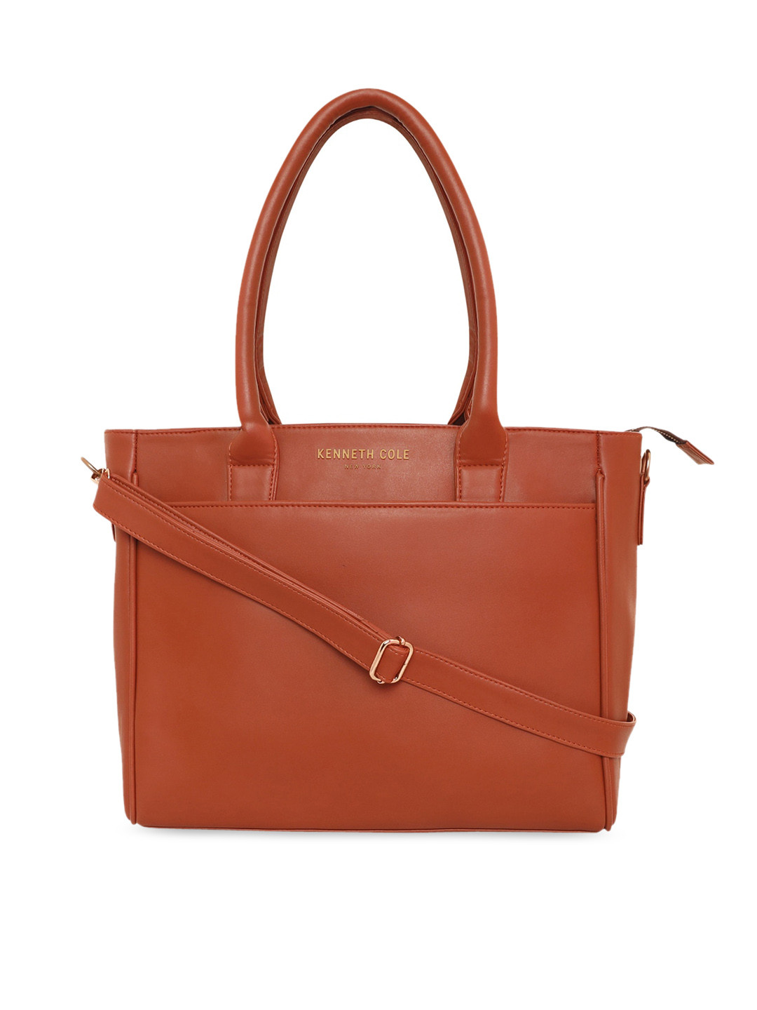 Buy Cole Brown PU Structured Shoulder Bag Handbags for Women